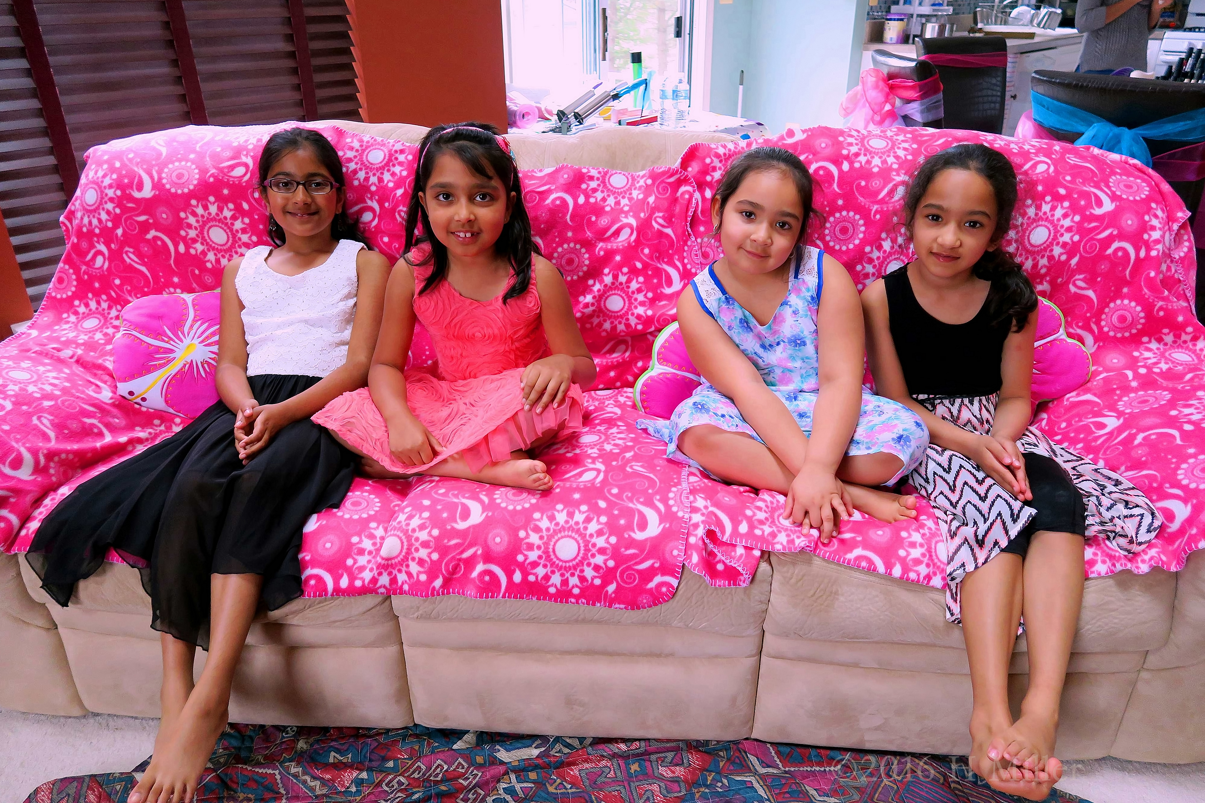 Aashi And Her Guests Group Photo. Aashi And Her Guests Group Photo.