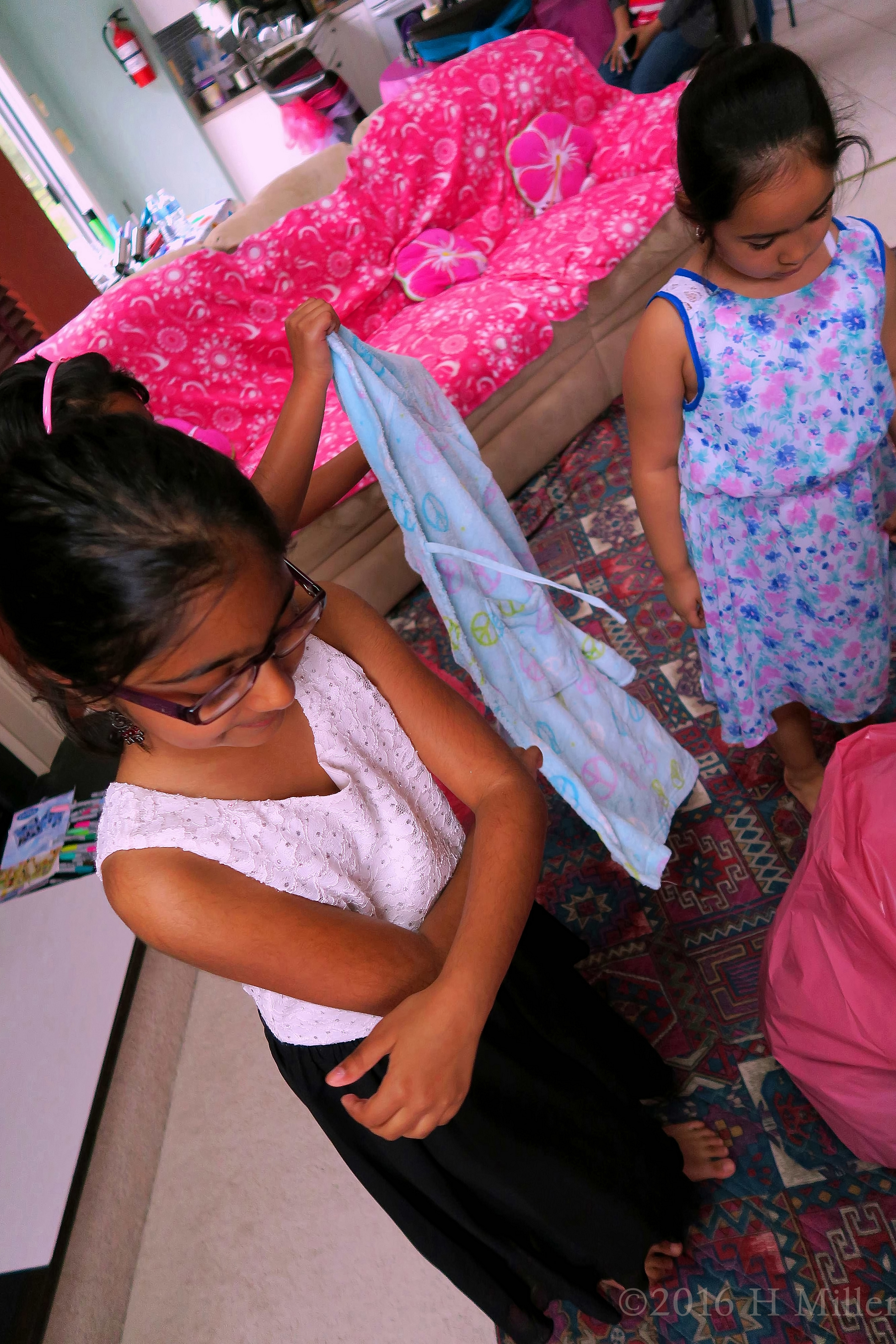 The Birthday Girl Still Waiting For A Style Of Robe She Likes. The Birthday Girl Still Waiting For A Style Of Robe She Likes.