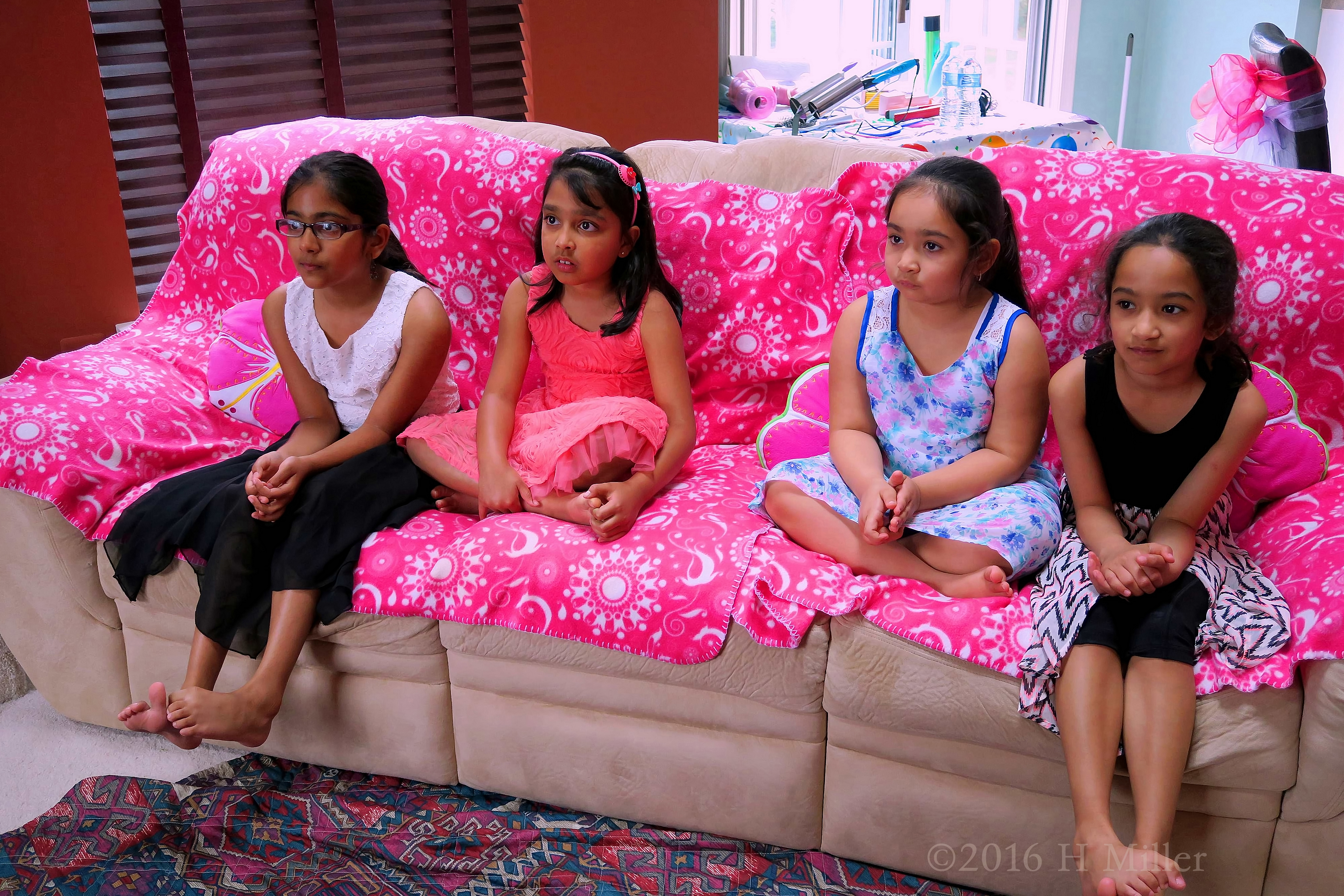 The Girls Sit And Listen. The Girls Sit And Listen.