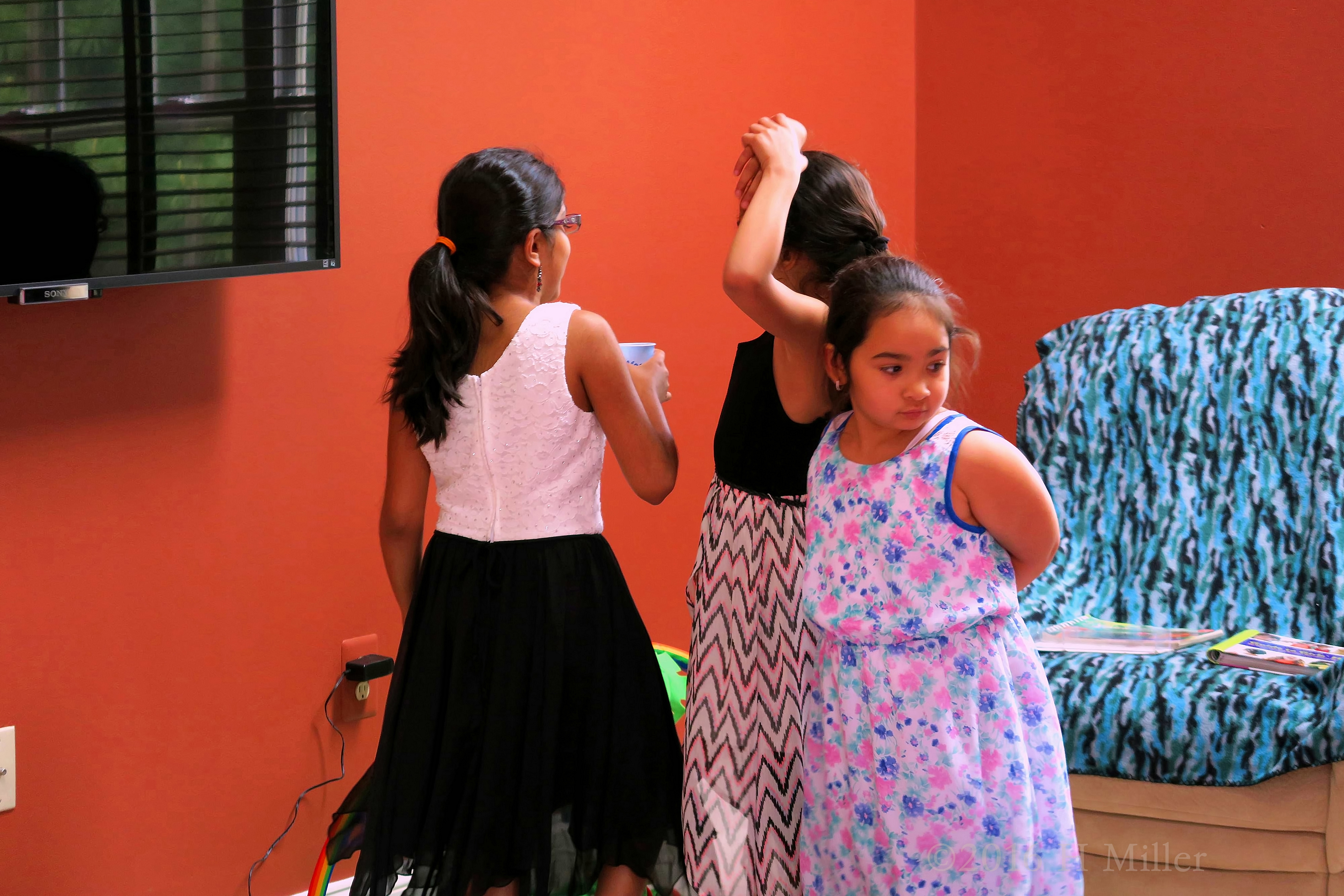 The Girls Talking Before They Get Started. The Girls Talking Before They Get Started.