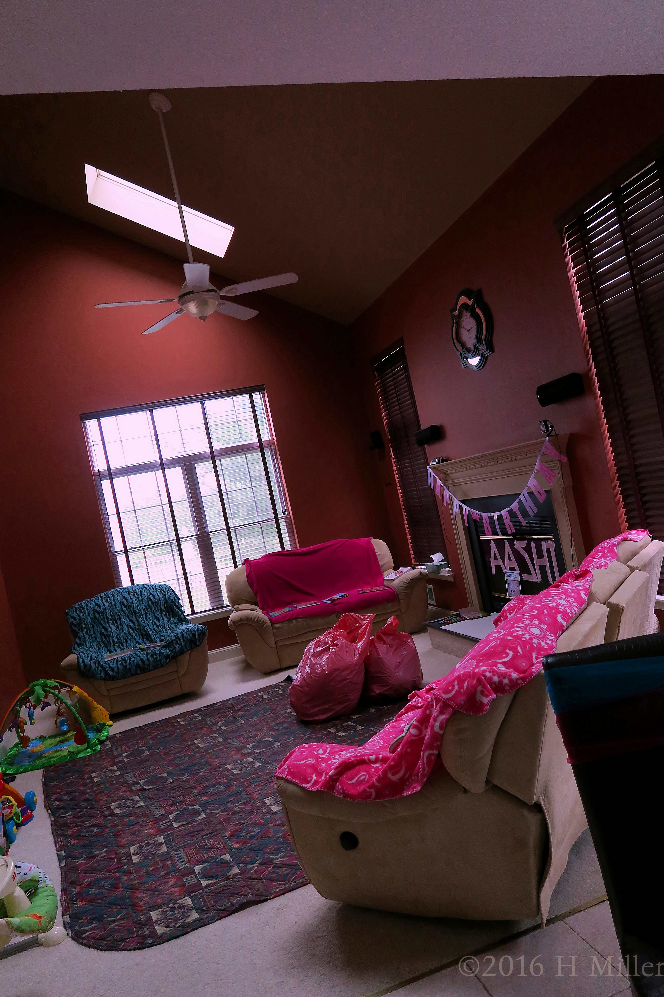 This Was The Living Room But Now It's A Kids Day Spa!! This Was The Living Room But Now It's A Kids Day Spa!!