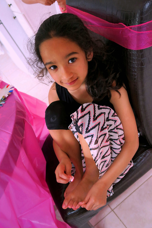 Almost Done Taking Her Nail Polish Off! Almost Done Taking Her Nail Polish Off!