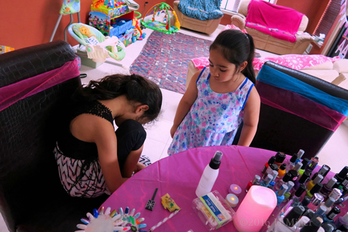 Removing Polish That She Missed Before We Begin. Removing Polish That She Missed Before We Begin.