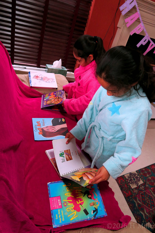 The Girls Looking At Books With Nail Art Design Ideas And Images. The Girls Looking At Books With Nail Art Design Ideas And Images.