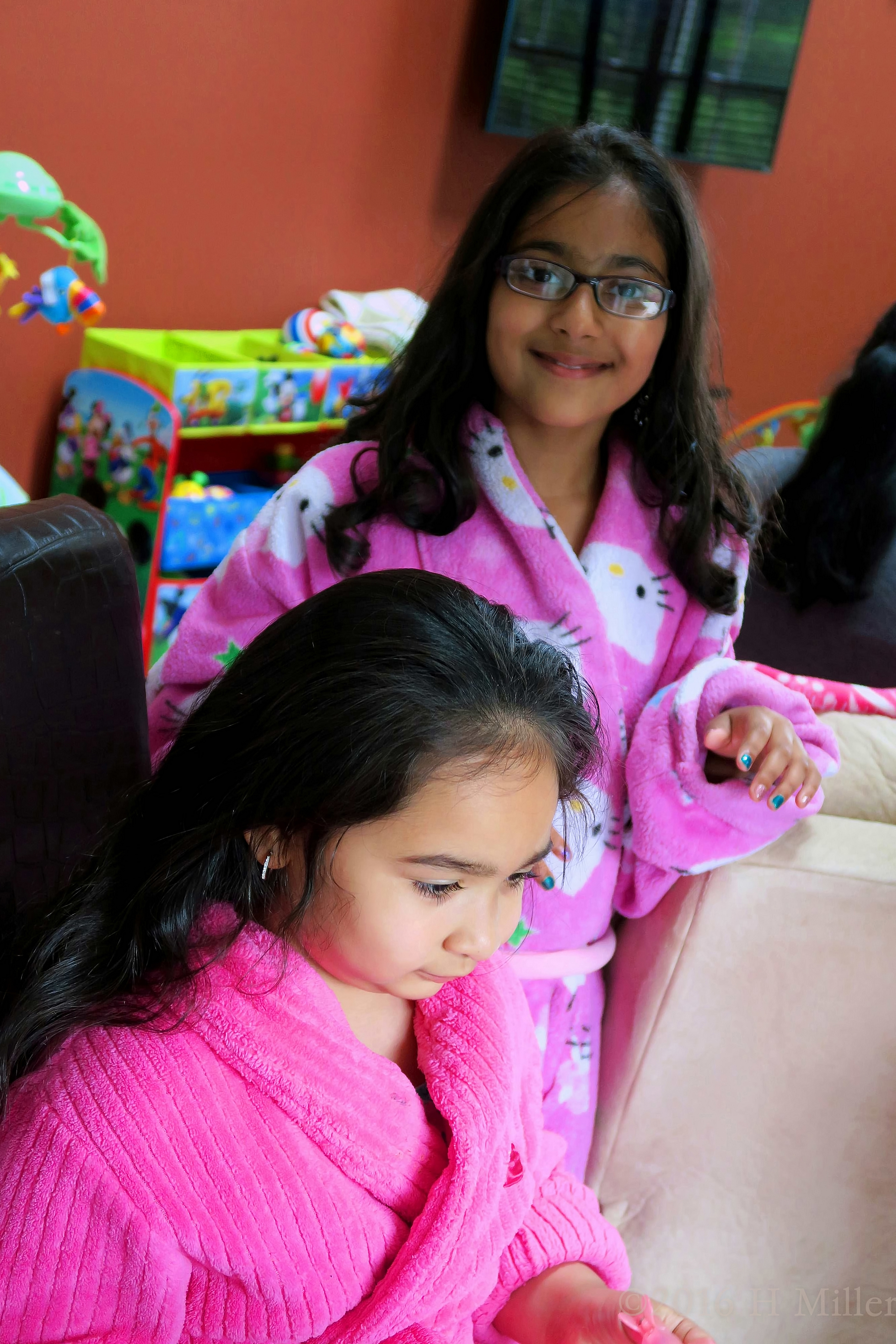 Aashi, The Birthday Girl, Enjoying Her 7th Spa Birthday Party. 