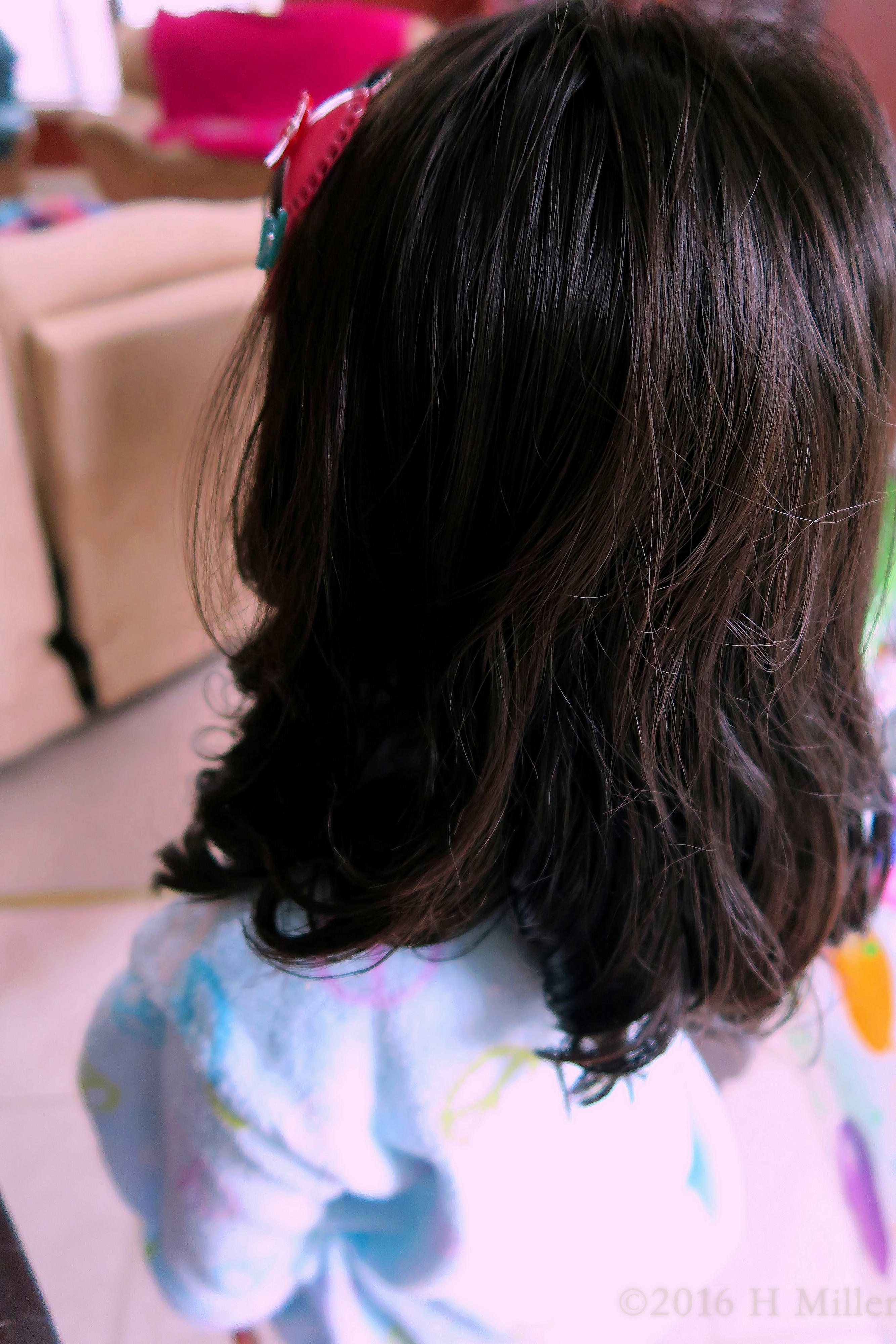 Finished With Her First Spa Service. Finished With Her First Spa Service.