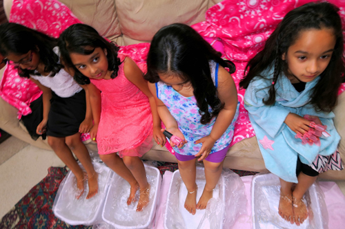 Girls Spa Party! Girls Spa Party!