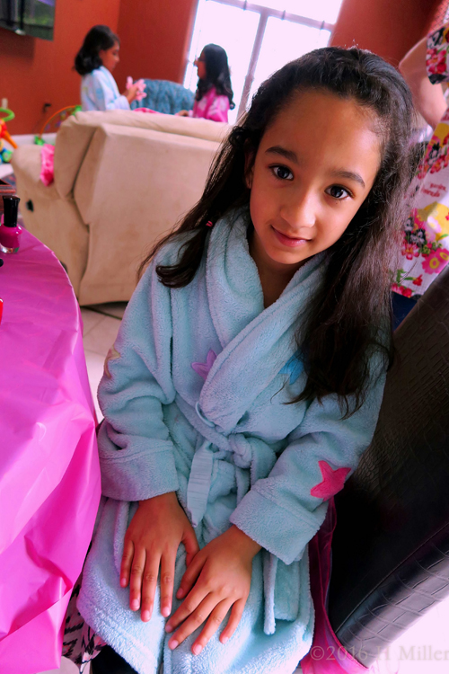 Ready To Start Her Mani. Ready To Start Her Mani.