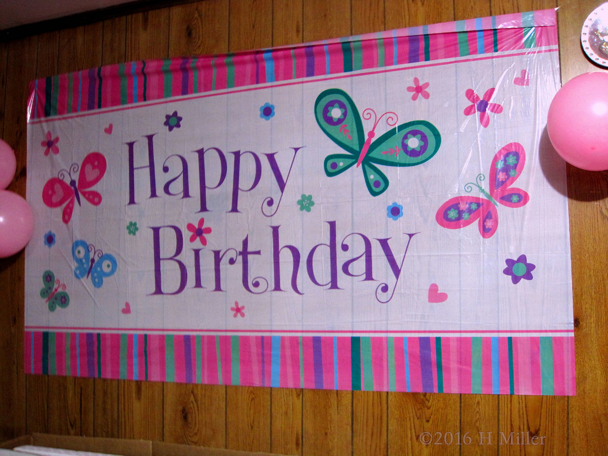 An Awesome Happy Birthday Sign For Aditi's Birthday!