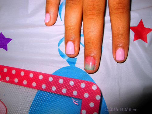 Another View Of The Ombre Accent Nail Kids Mani. Another View Of The Ombre Accent Nail Kids Mani.