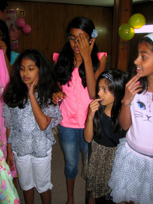 Listening To The Instructions For The Girls Spa Listening To The Instructions For The Girls Spa