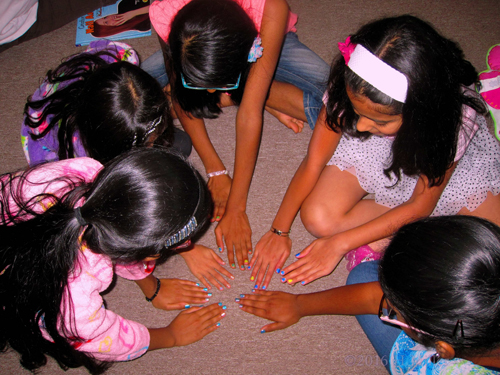 Everyone Showing Off Their Kids Manicures! Everyone Showing Off Their Kids Manicures!
