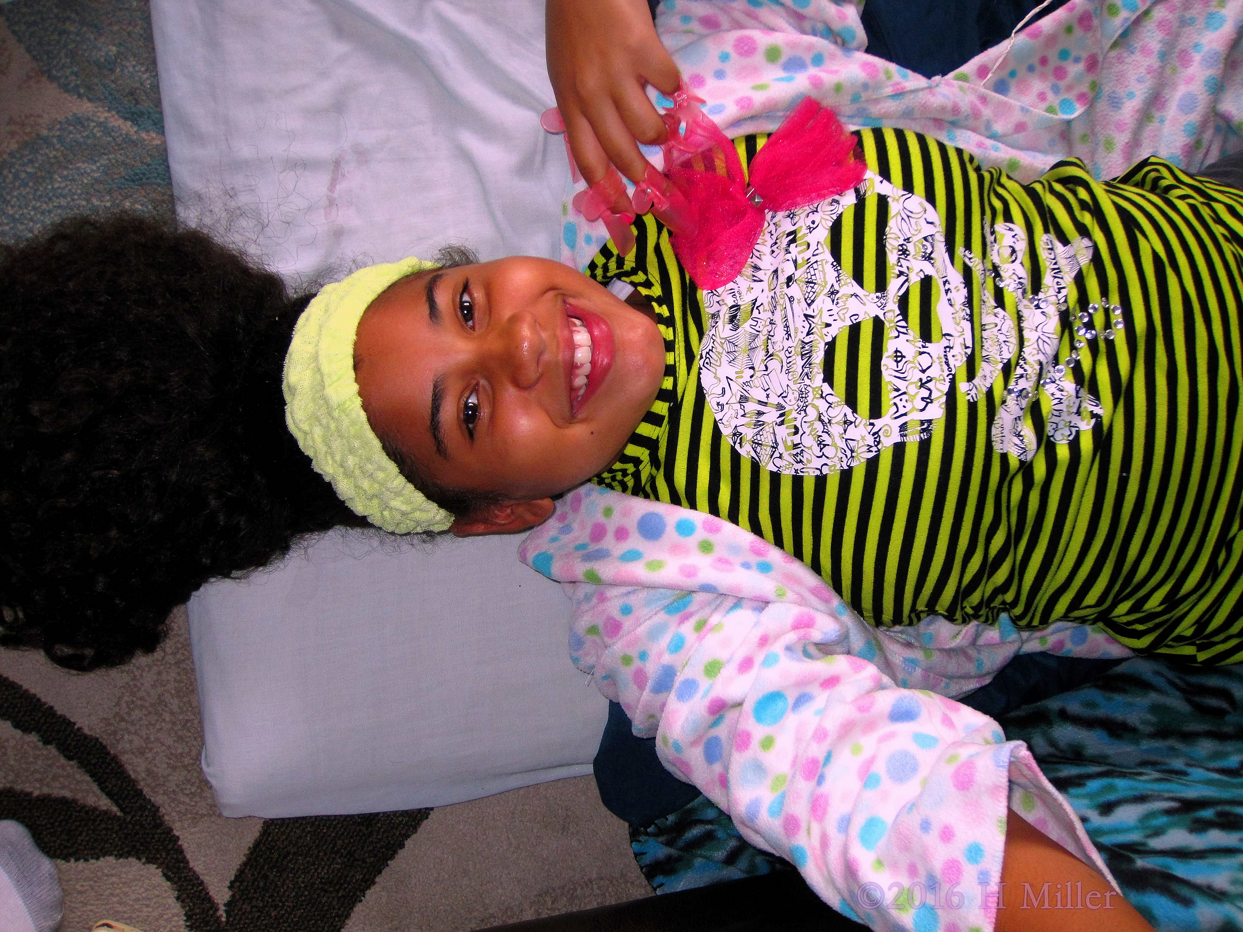 She's Excited For Her Girls Spa Facial And Massage She's Excited For Her Girls Spa Facial And Massage