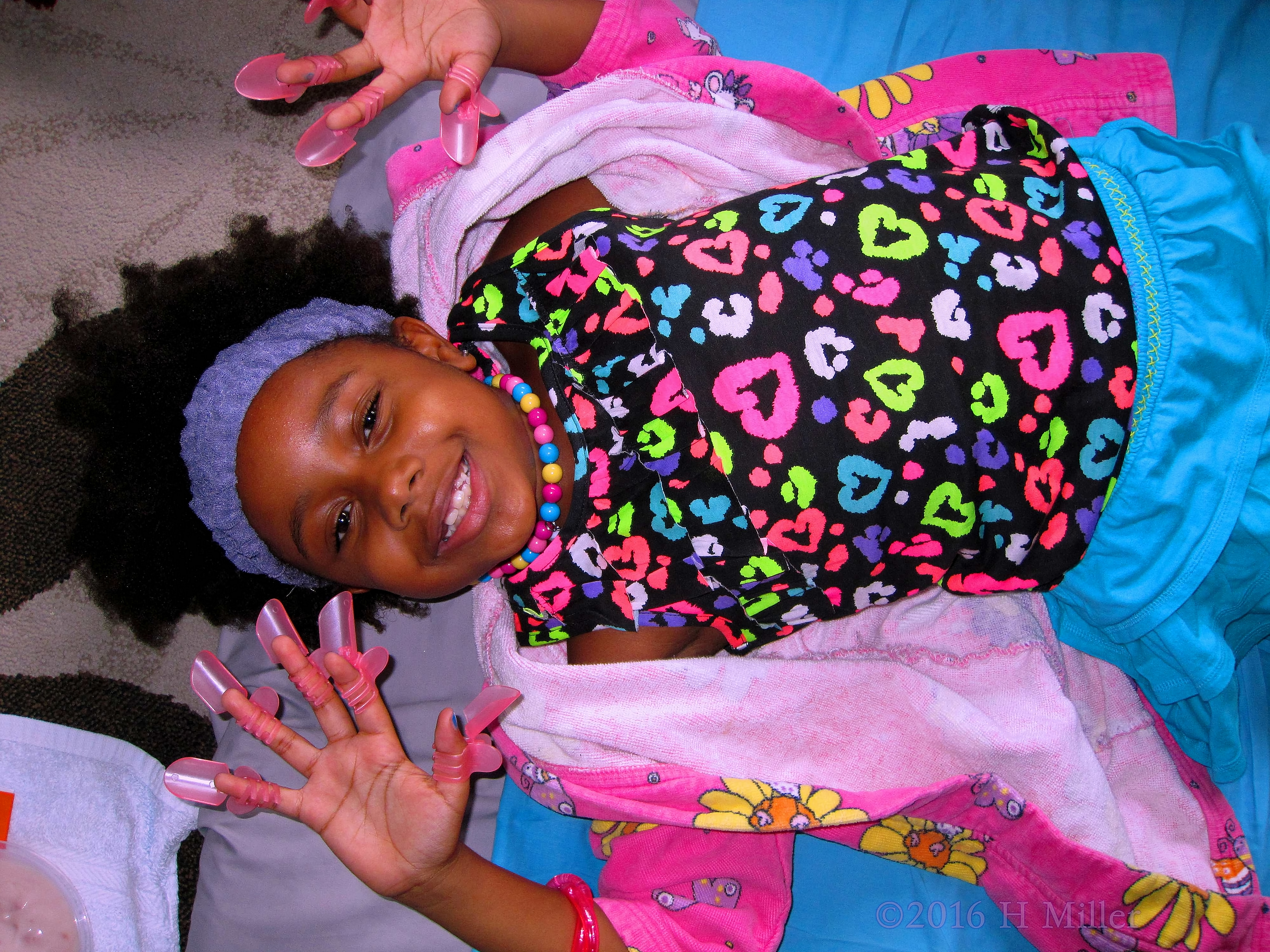 She's So Excited About Her New Manicure! She's So Excited About Her New Manicure!