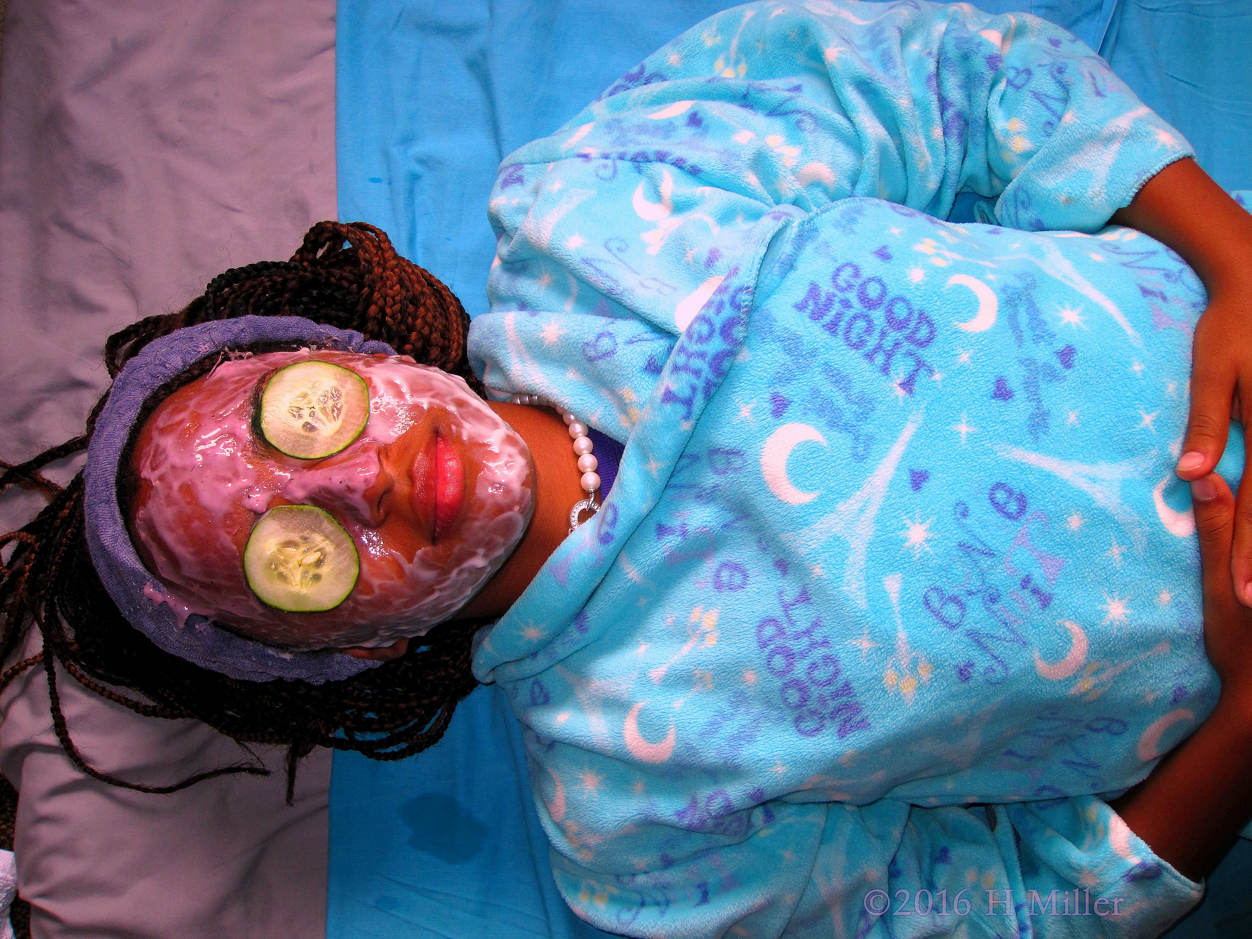 She Looks Relaxed In Her Homemade Face Mask She Looks Relaxed In Her Homemade Face Mask