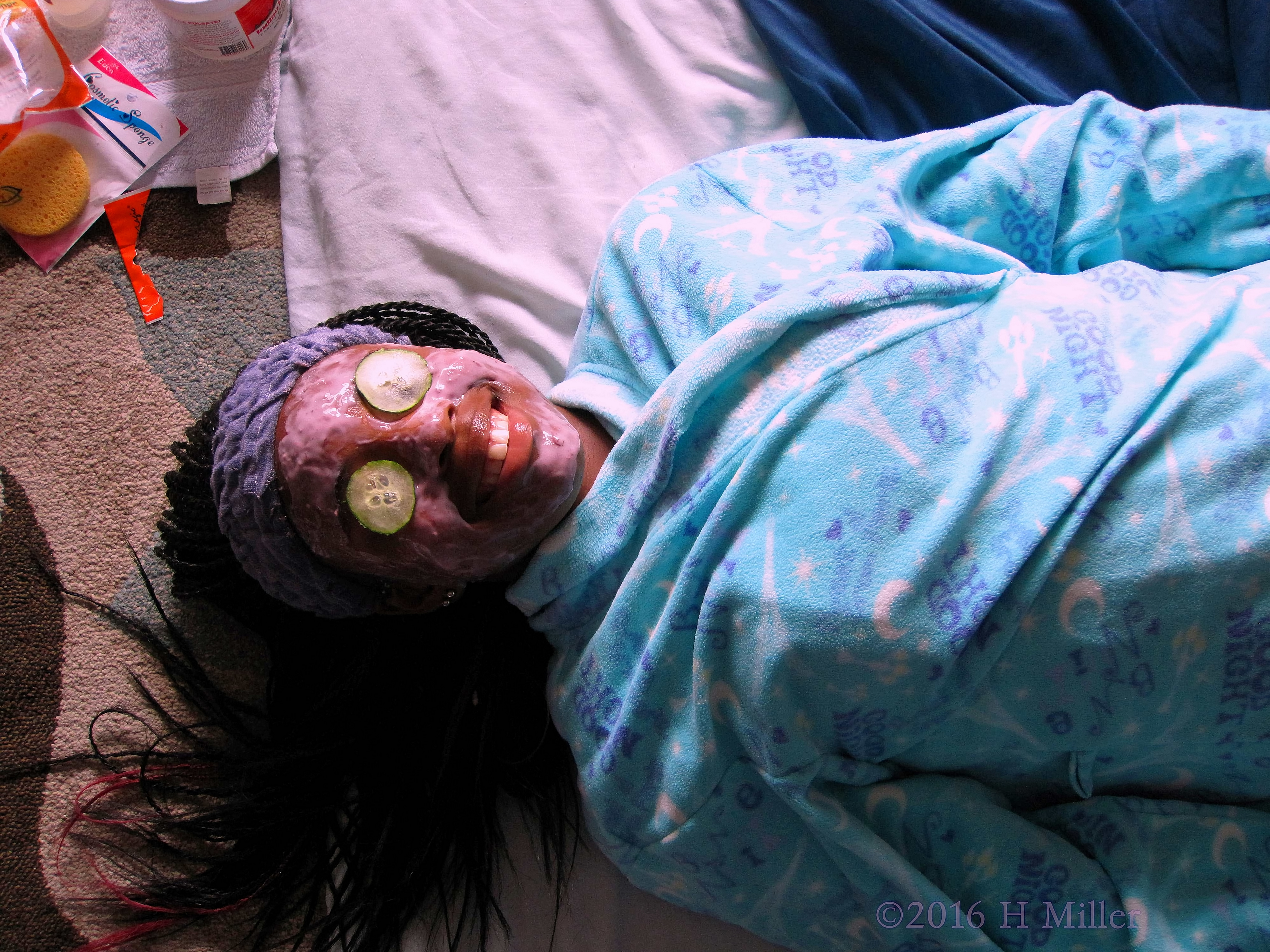 She Loves Her Homemade Facial She Loves Her Homemade Facial