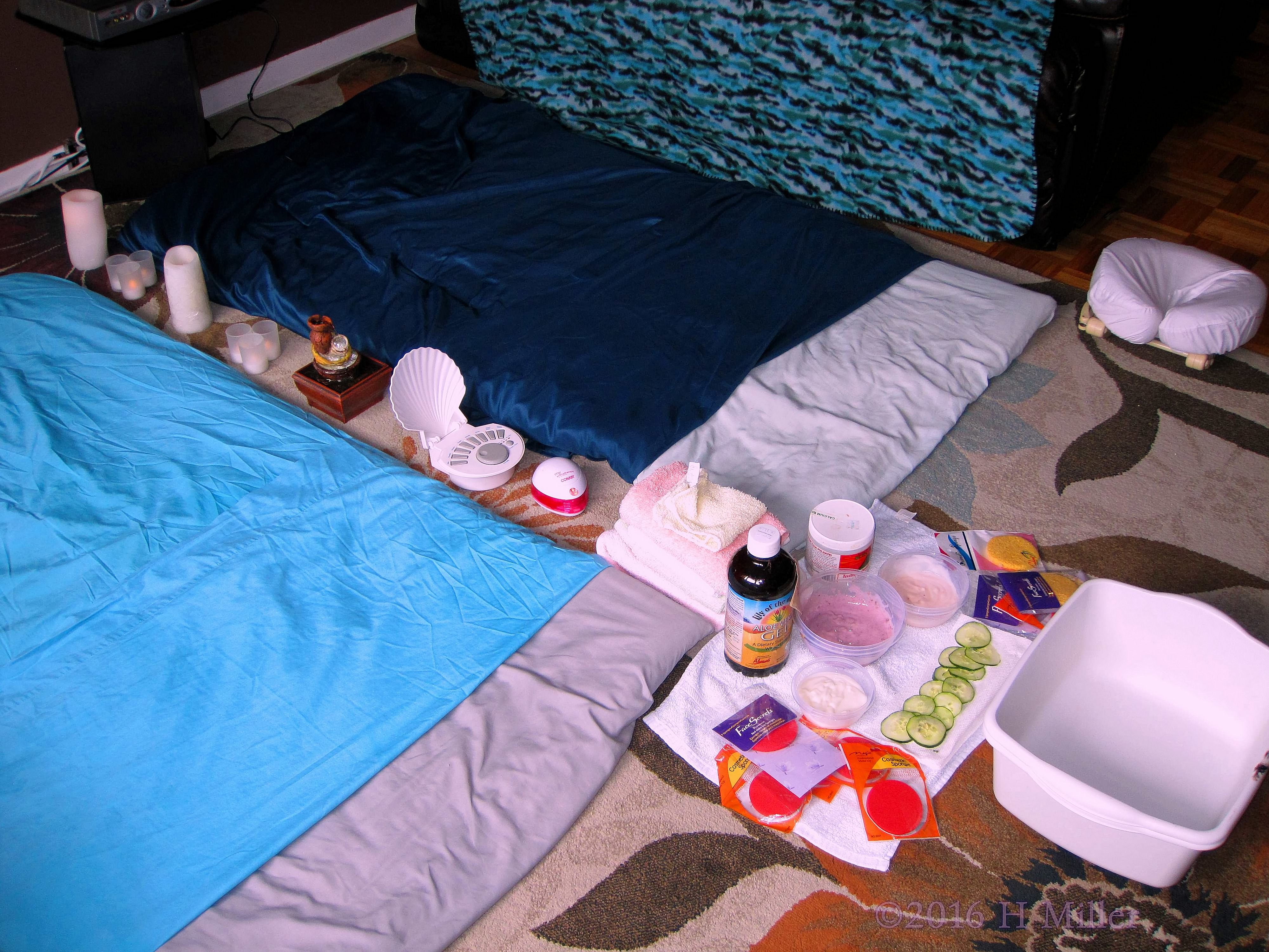 The Comfy Facials And Massage Area The Comfy Facials And Massage Area