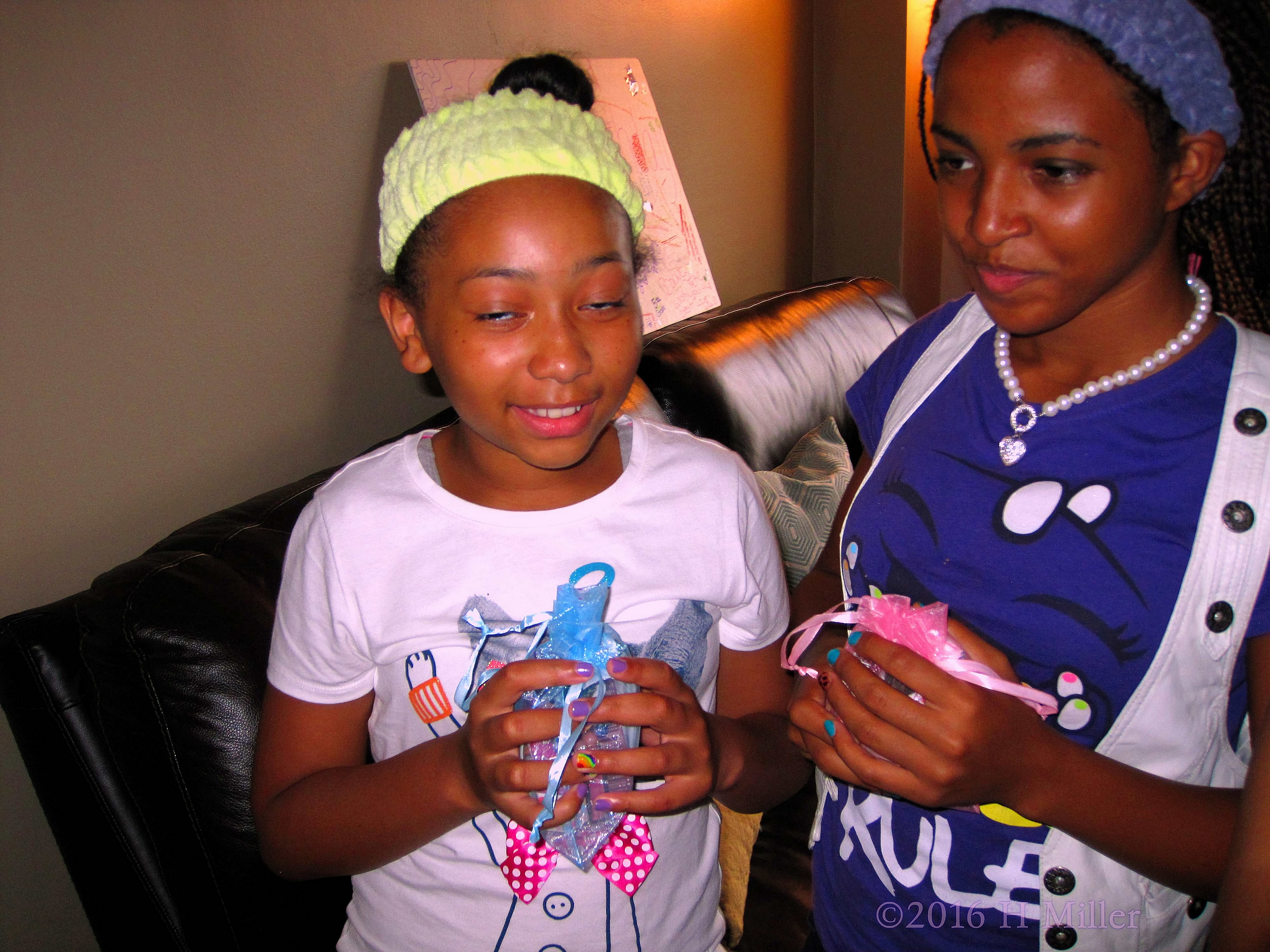 They're Excited About Their Spa Gift Bags They're Excited About Their Spa Gift Bags