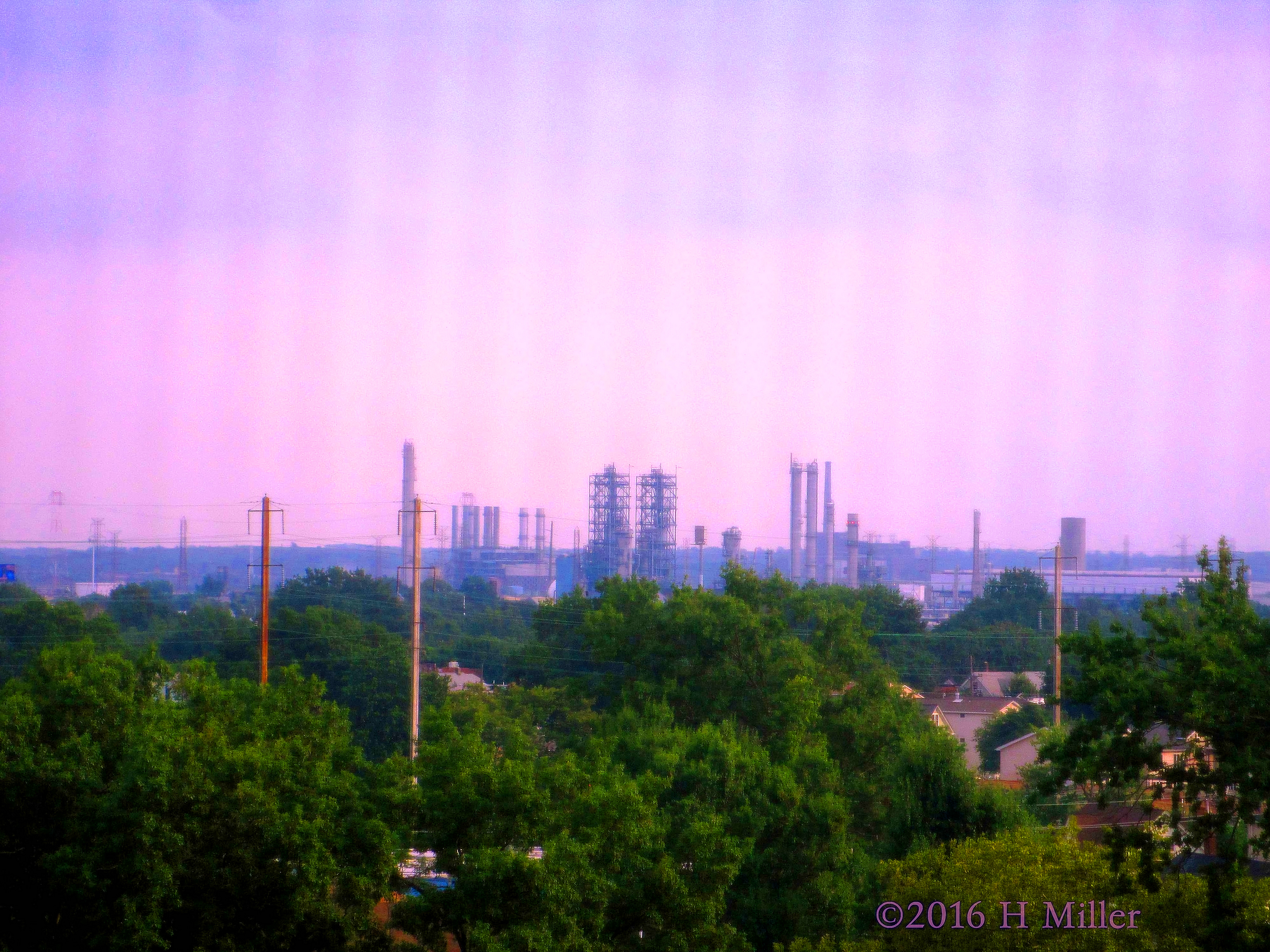 View Of Linden New Jersey View Of Linden New Jersey