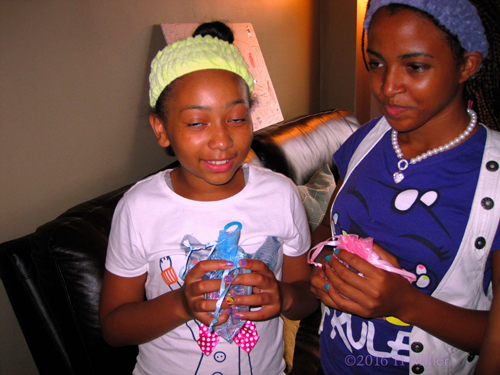 They're Excited About Their Spa Gift Bag They're Excited About Their Spa Gift Bag