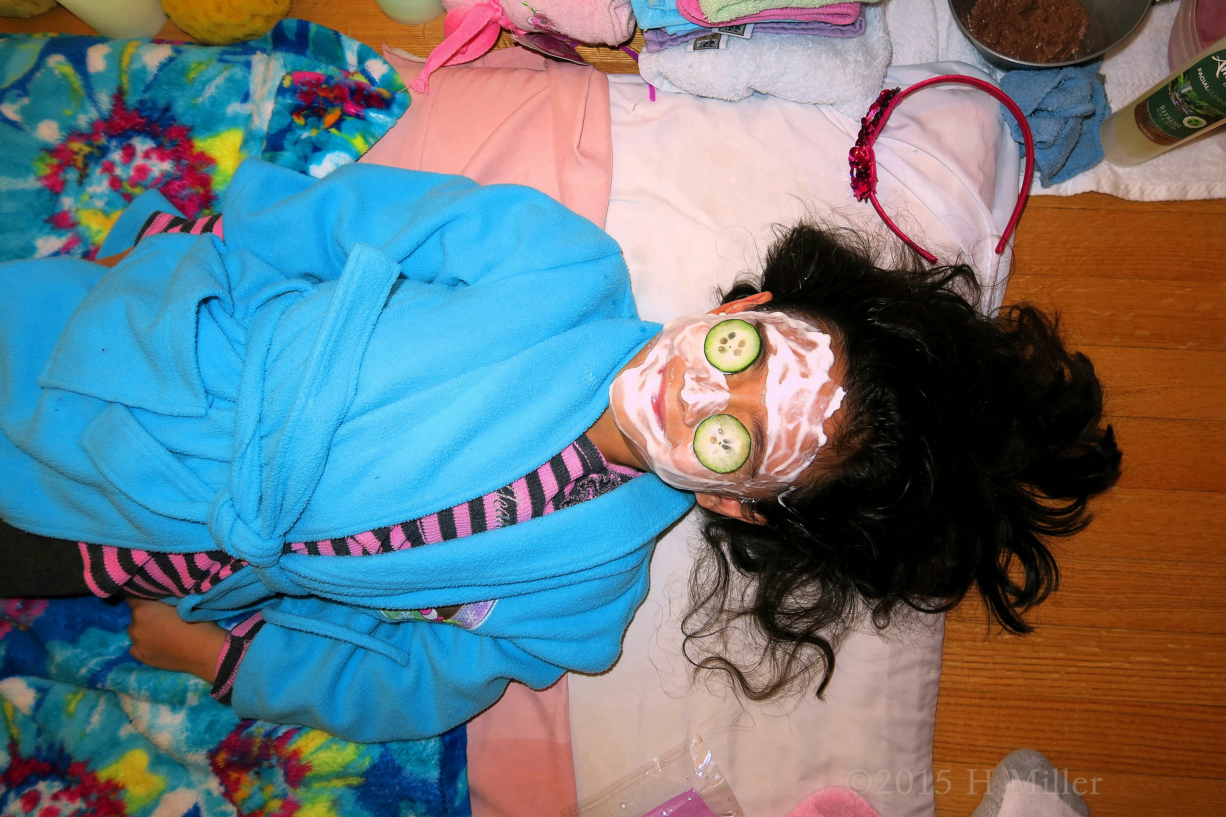 A Blissful Look For The Kids Spa Facial Activity A Blissful Look For The Kids Spa Facial Activity