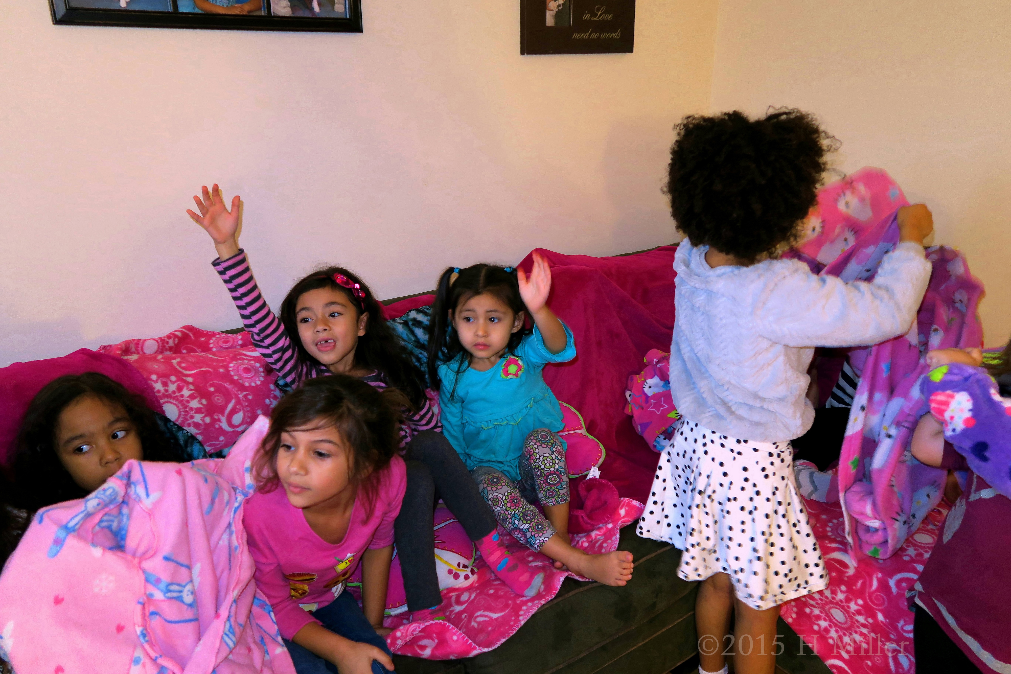 Alanna Helps Us Pass Out The Kids Party Robes Alanna Helps Us Pass Out The Kids Party Robes