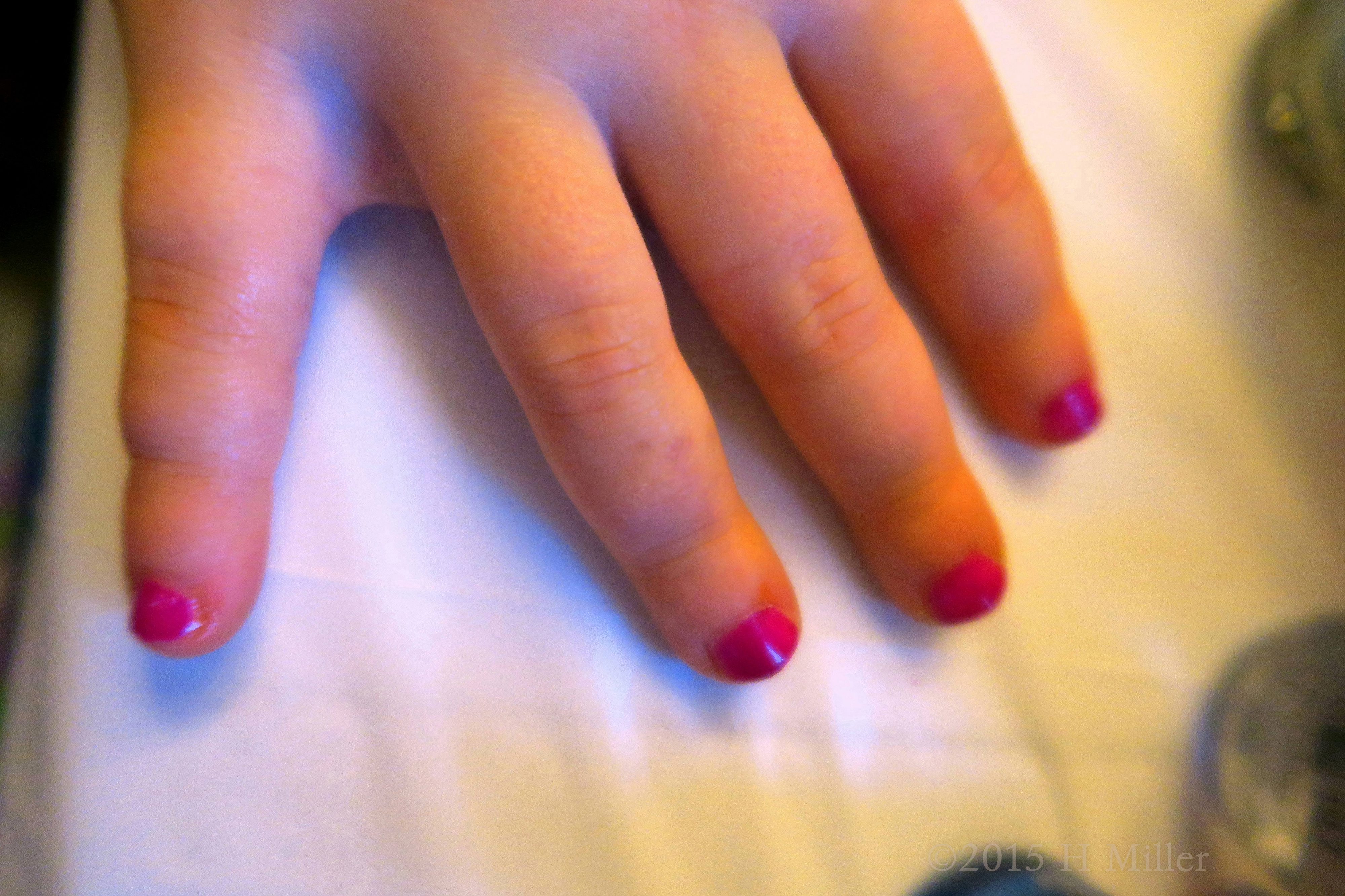 Nail Spa Glitter And Hot Pink Polish Nail Spa Glitter And Hot Pink Polish