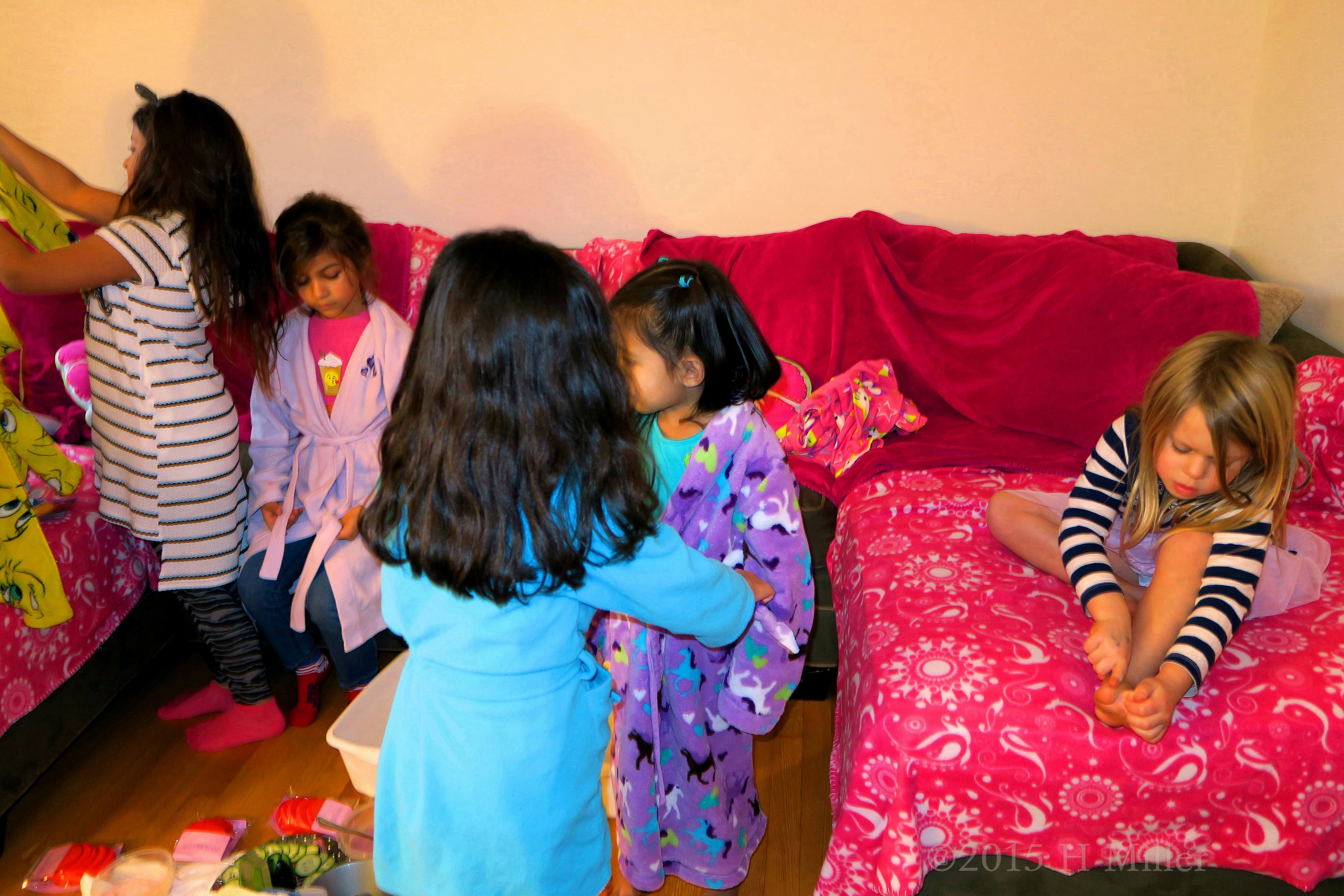 Trying On Kids Robes For The Kids Spa Is Fun Trying On Kids Robes For The Kids Spa Is Fun