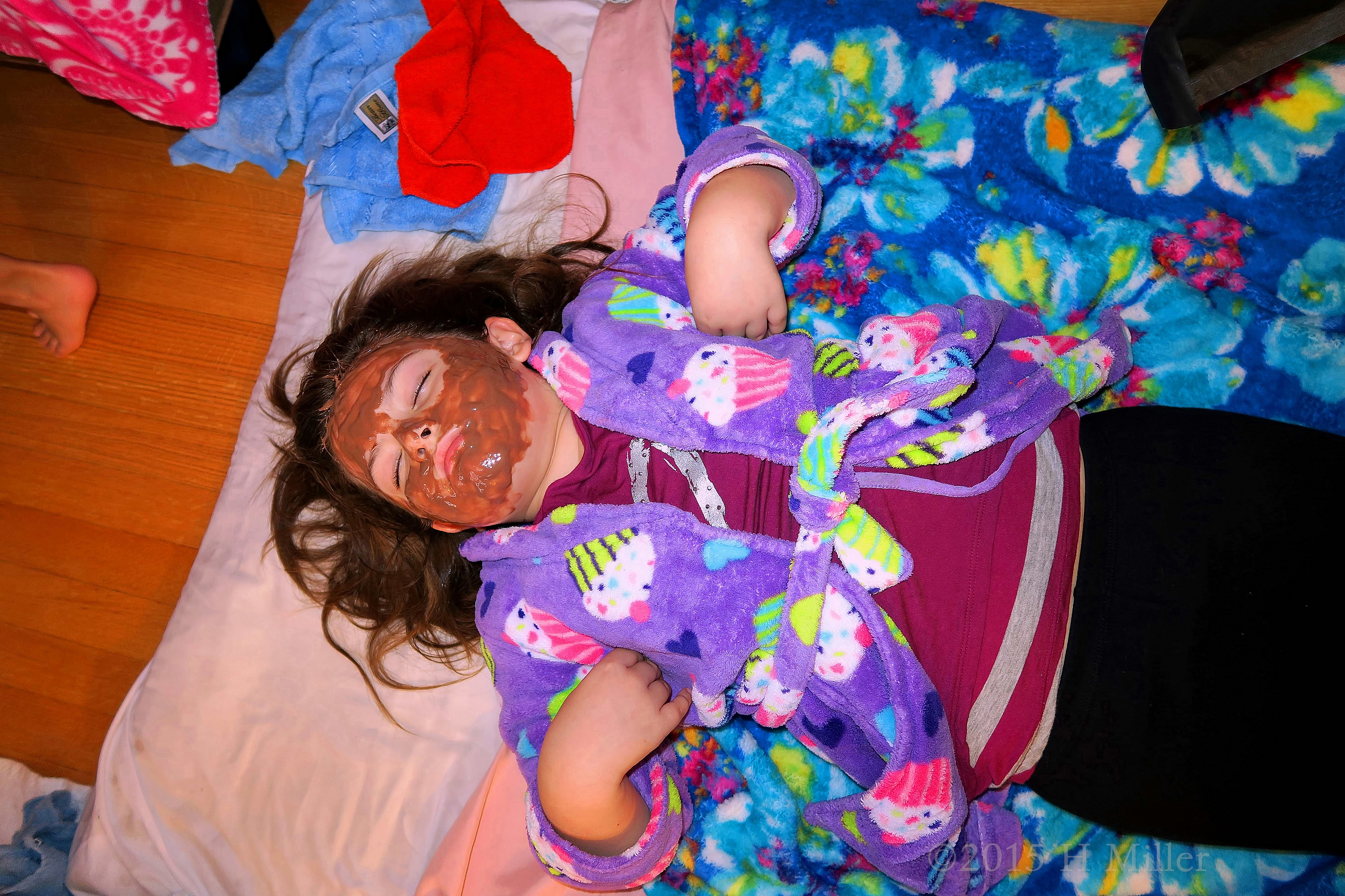 What Kid Doesn't Love Chocolate For Their Facial Masque! What Kid Doesn't Love Chocolate For Their Facial Masque!