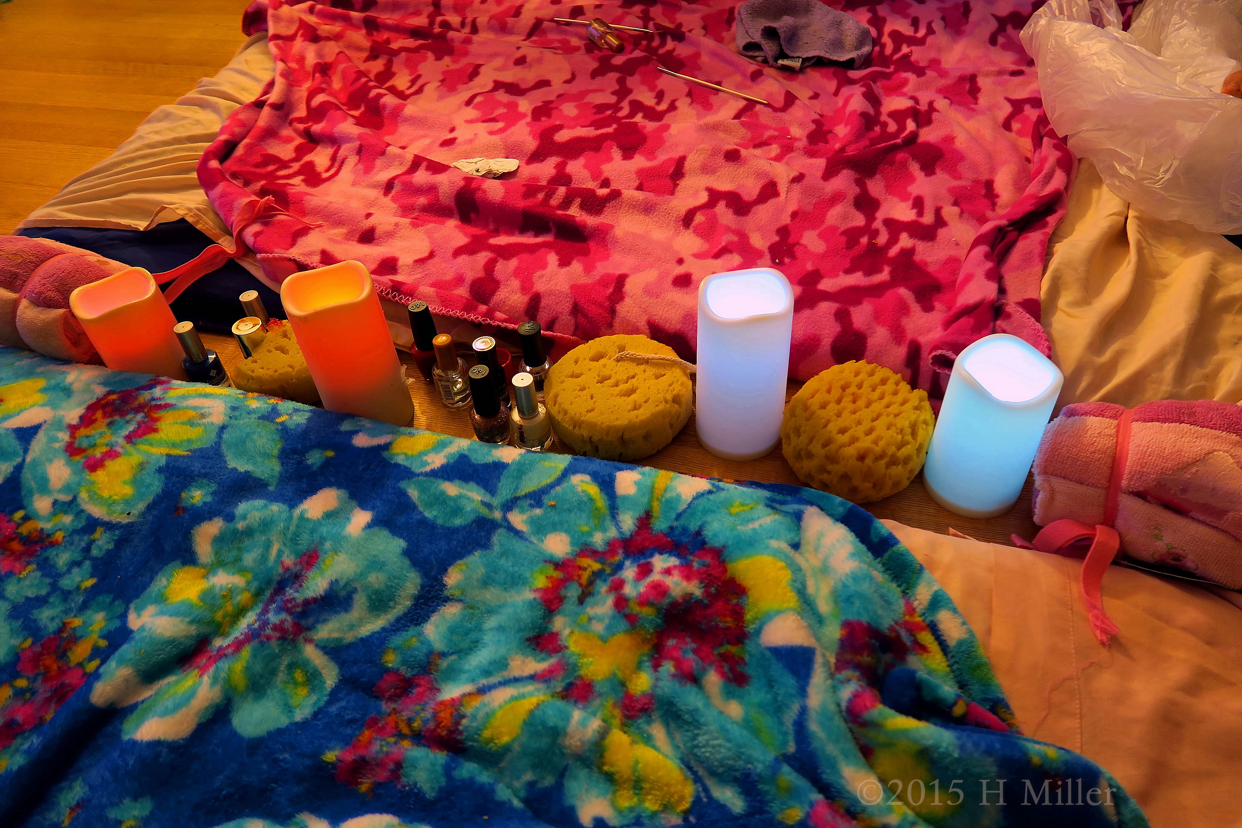 Cool Color Changing Candles In The Kids Facial Activity Area Cool Color Changing Candles In The Kids Facial Activity Area