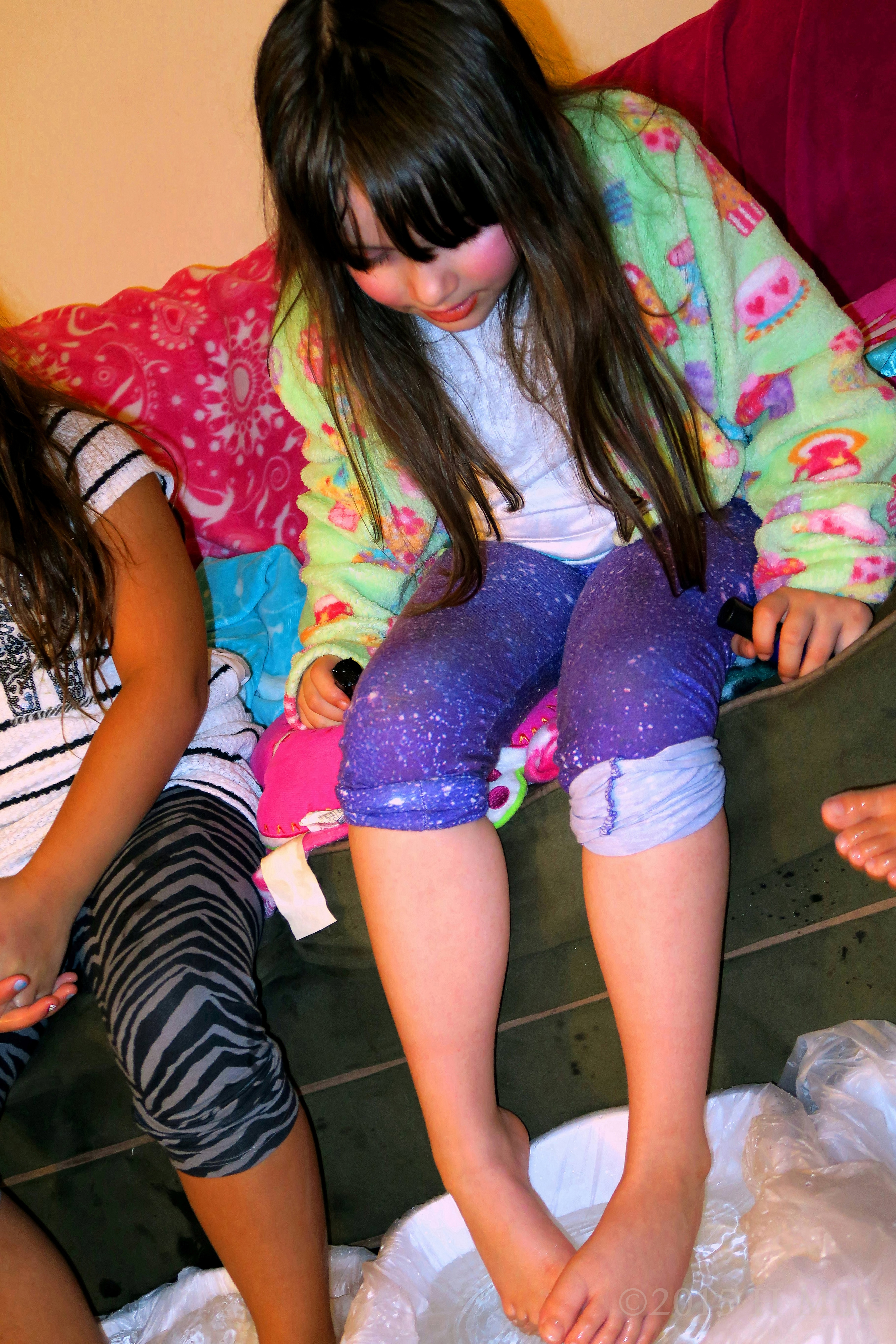 Essential Oil Footbath Is Just About Finished Now So She Can Get Her Kids Pedi! Essential Oil Footbath Is Just About Finished Now So She Can Get Her Kids Pedi!