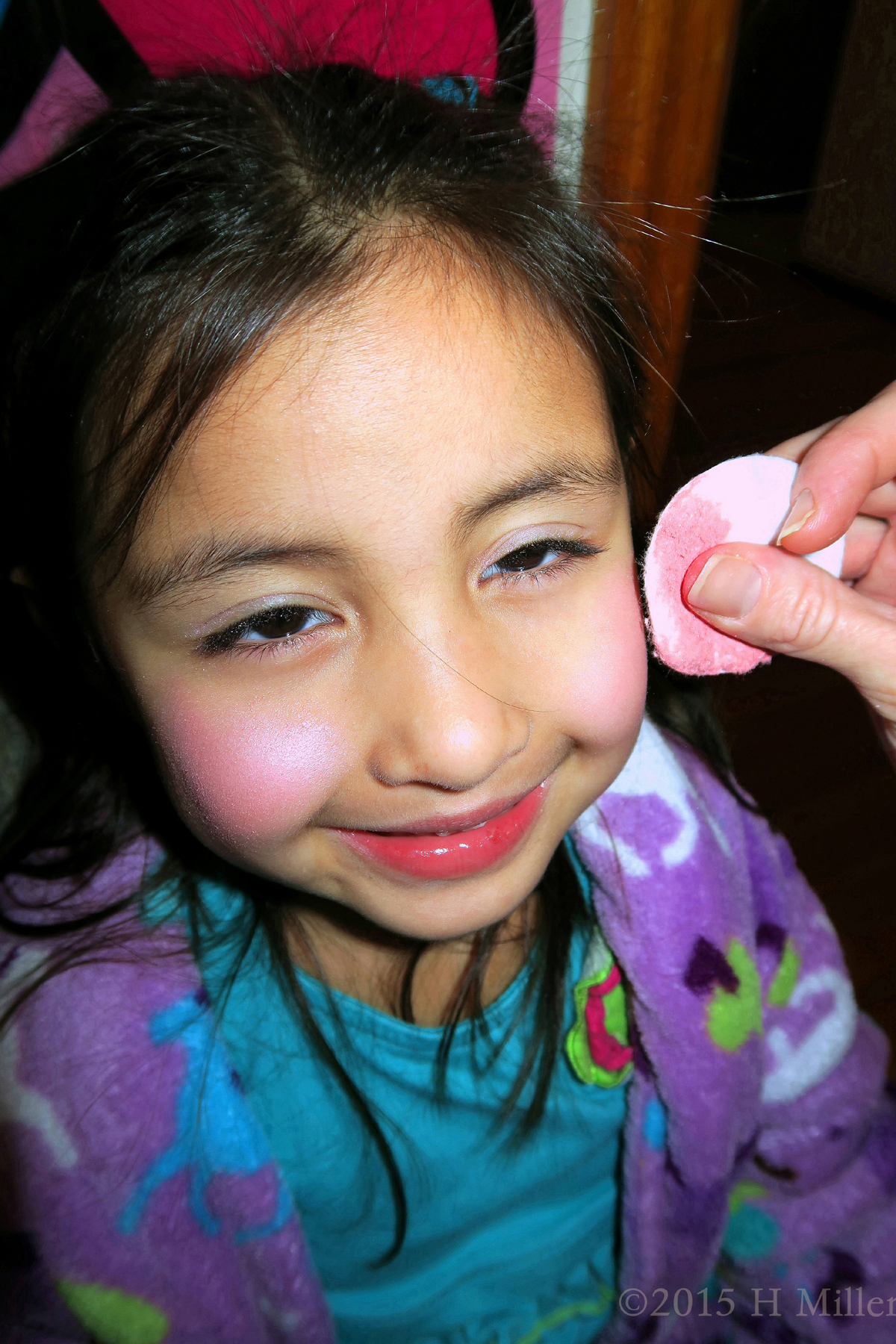 This Pink Blush Is A Very Pretty Accent Color For Kids Makeup! 