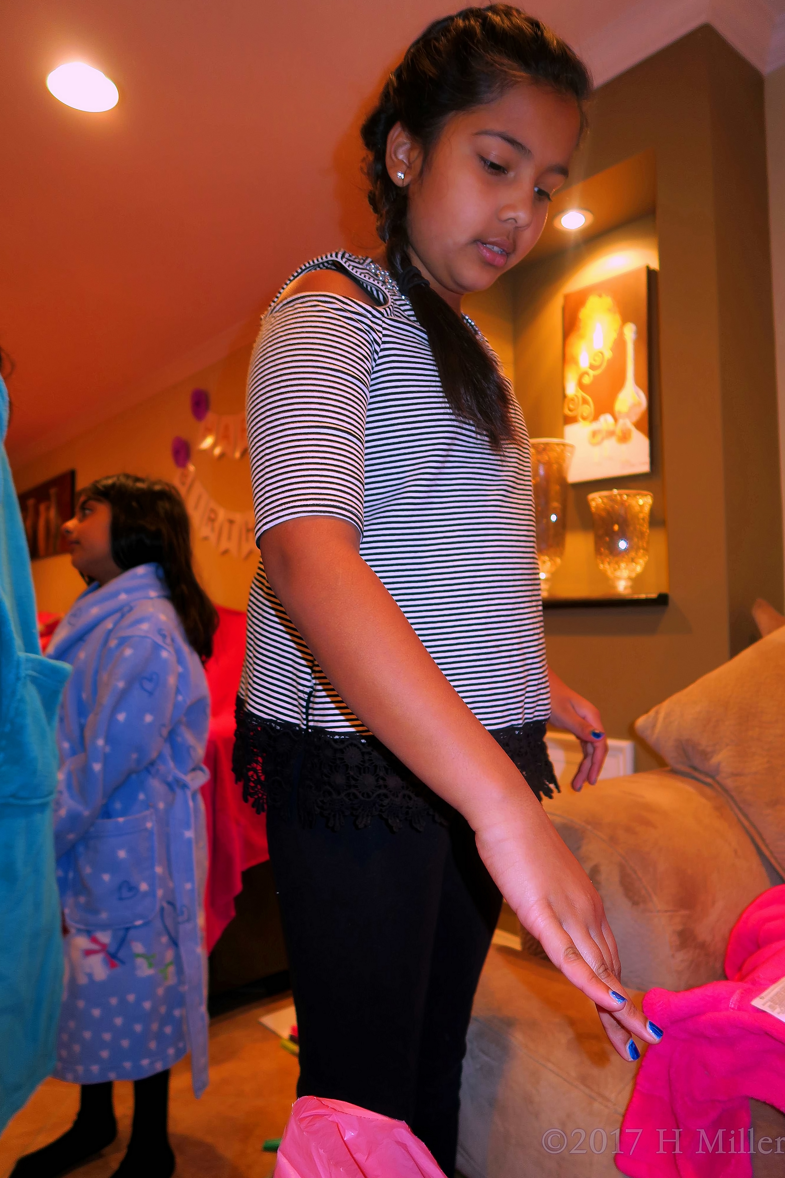 She Found A Spa Robe That She Likes. She Found A Spa Robe That She Likes.