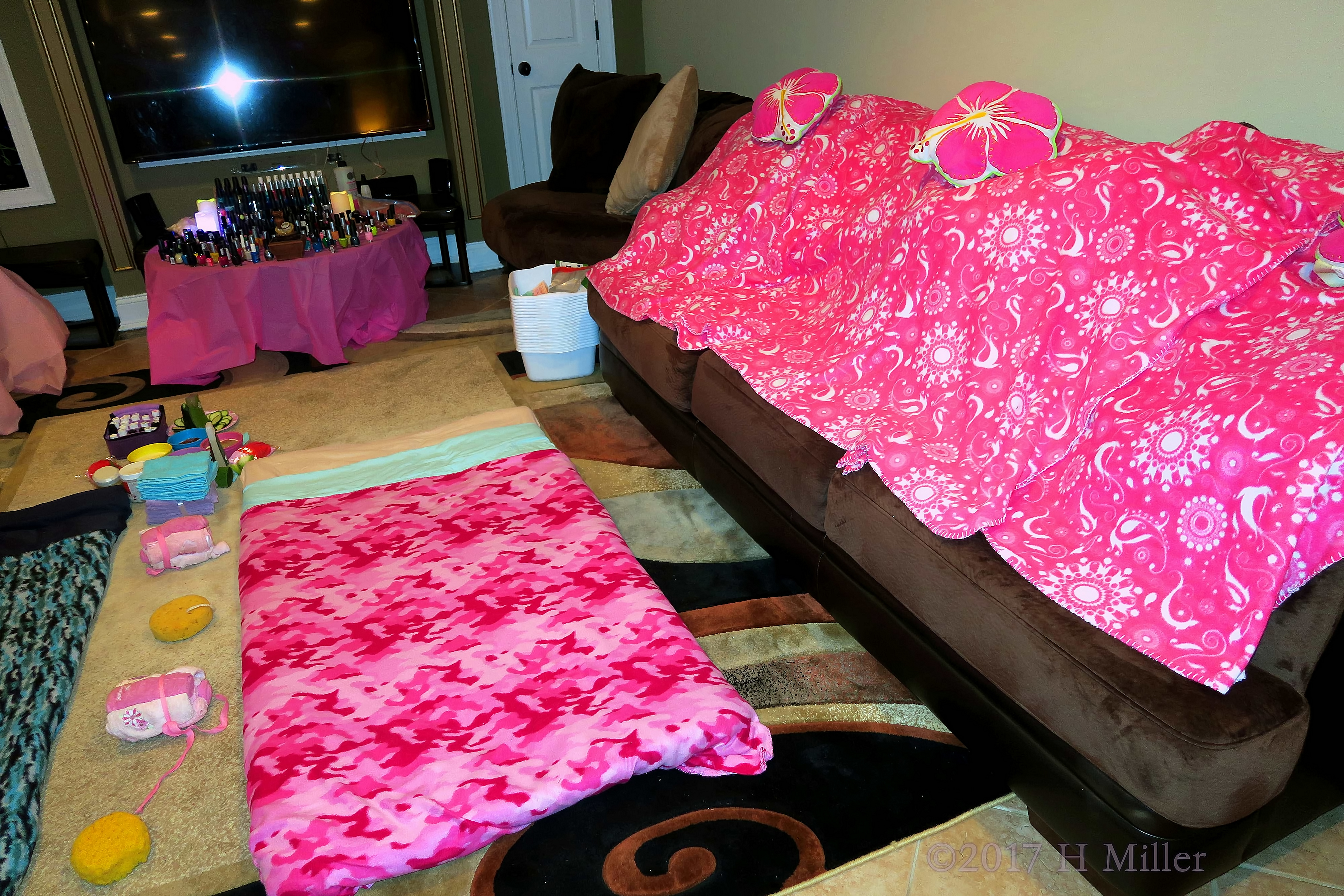 The Relaxing Spa For Kids All Set Up! The Relaxing Spa For Kids All Set Up!