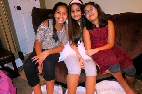 Smiling For Another Kids Pedicure Photo At The Girls Spa! Smiling For Another Kids Pedicure Photo At The Girls Spa!