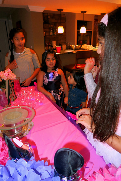 The Girls Hanging Out By The Snack Table, Ready For The Party! The Girls Hanging Out By The Snack Table, Ready For The Party!