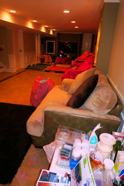 The Kids Craft Table And The Rest Of The Party Room. The Kids Craft Table And The Rest Of The Party Room.