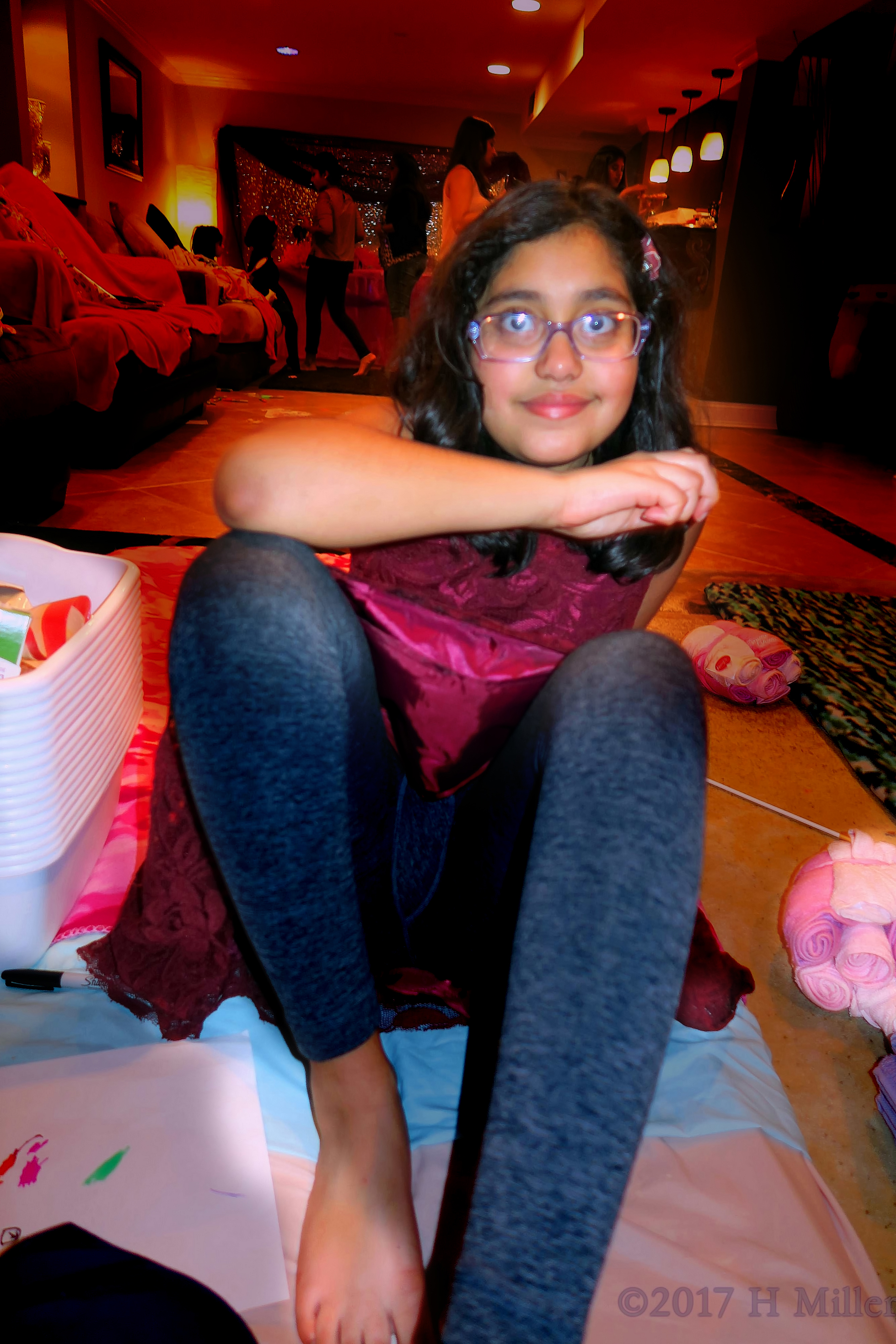 Hanging Out At The Kids Birthday Party! Hanging Out At The Kids Birthday Party!