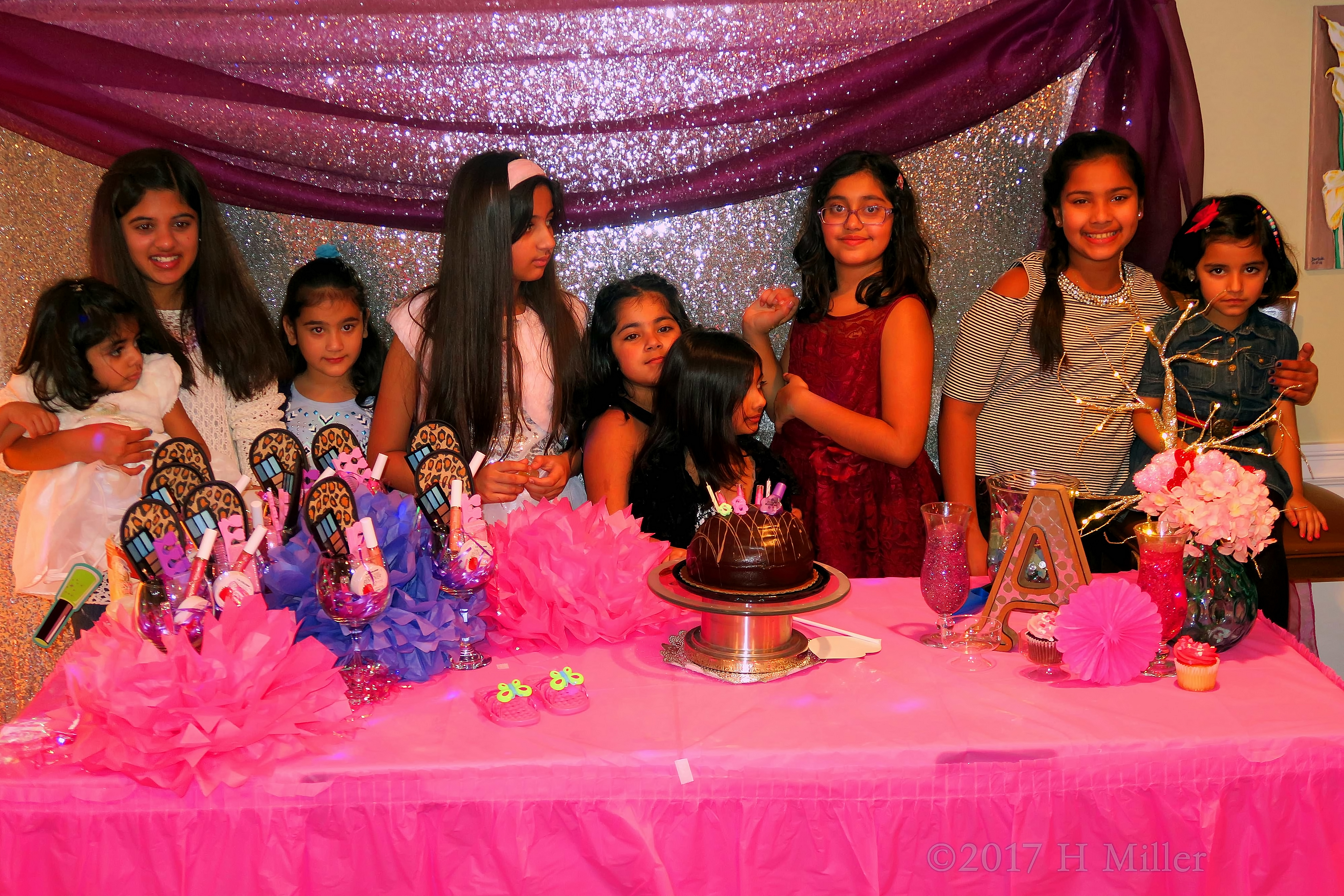 Taking Pictures Behind The Spa Birthday Cake. Taking Pictures Behind The Spa Birthday Cake.