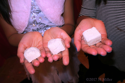 A Closer View Of The Awesome Fizzy Bath Bomb Crafts For Kids!