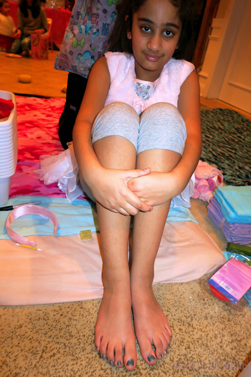 French Braid Hairstyle In Progress. French Braid Hairstyle In Progress.