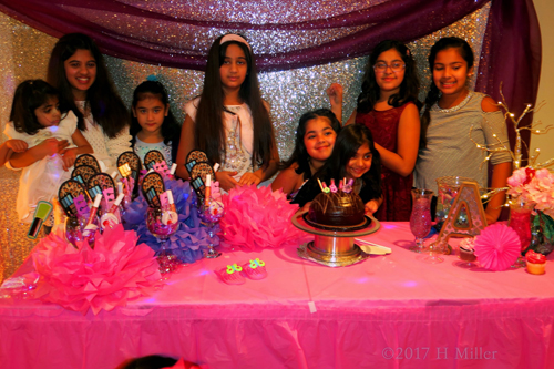 Smiling At The Spa Party For Alaysha! Smiling At The Spa Party For Alaysha!