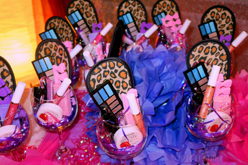 The Homemade Gift Bags Created By The Birthday Girl's Mom. The Homemade Gift Bags Created By The Birthday Girl's Mom.