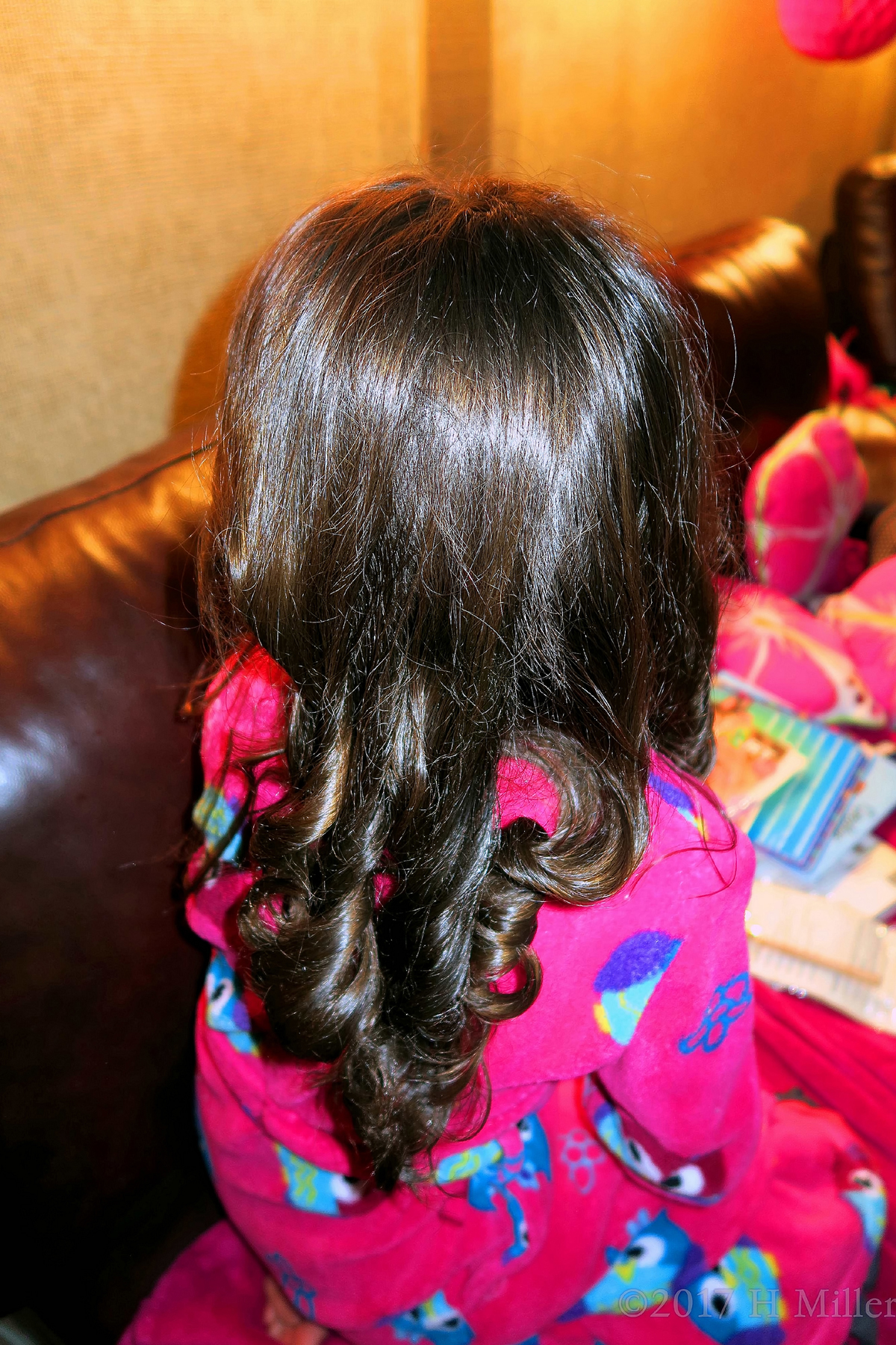 Another Closeup Of Her Curls. 
