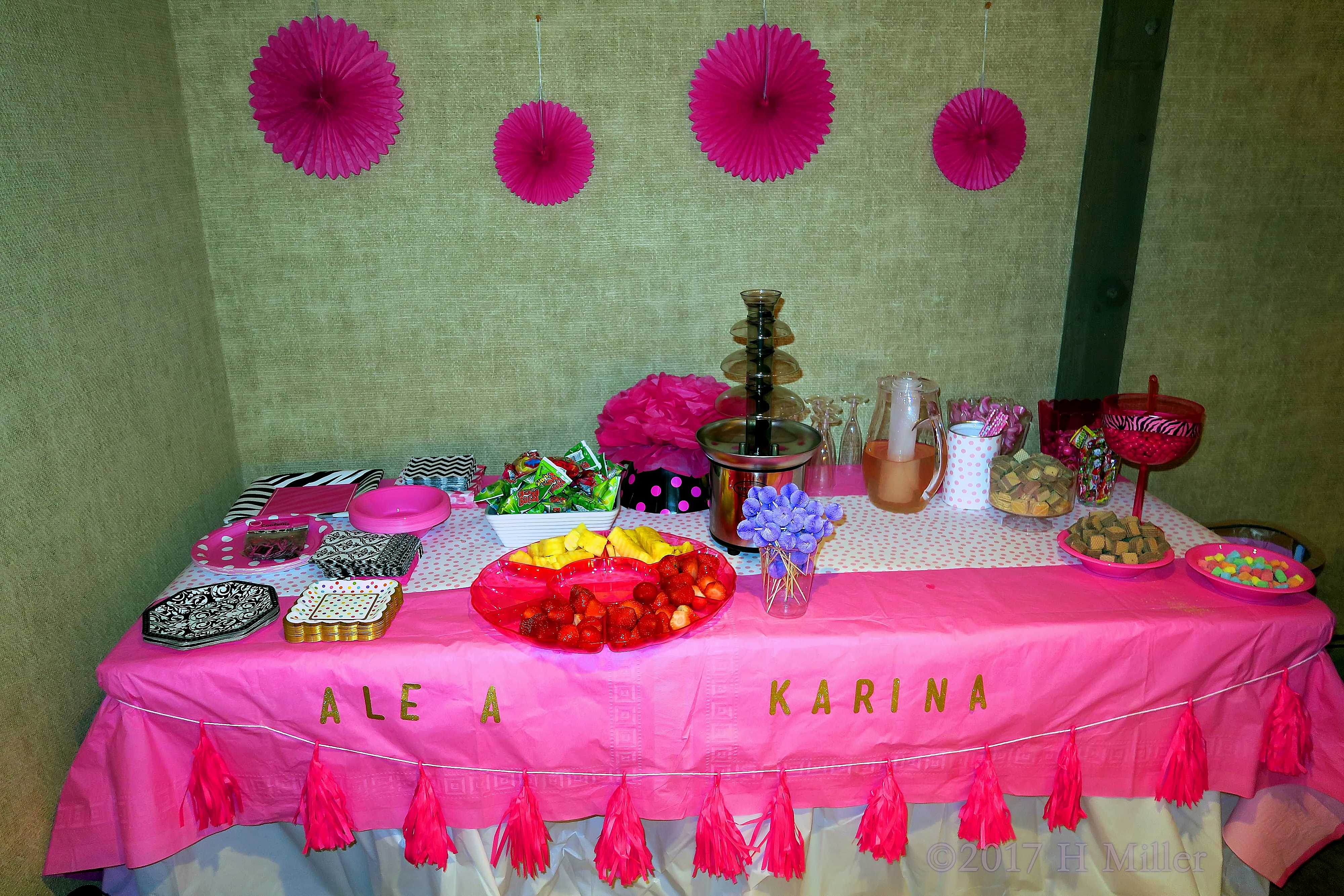 Another View Of The Chocolate And Candy Table. 