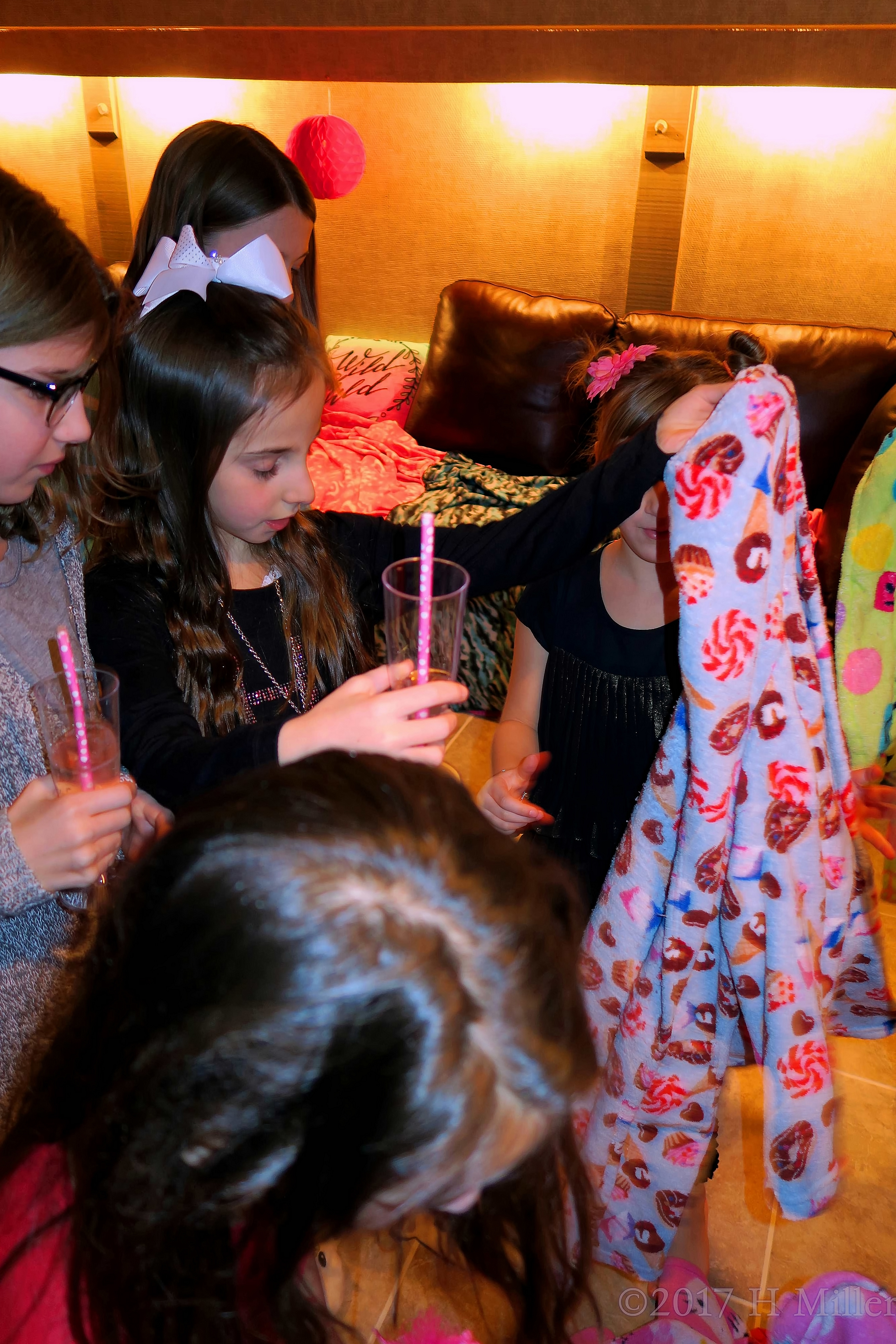 Choosing Their Spa Robes For The Party! Choosing Their Spa Robes For The Party!