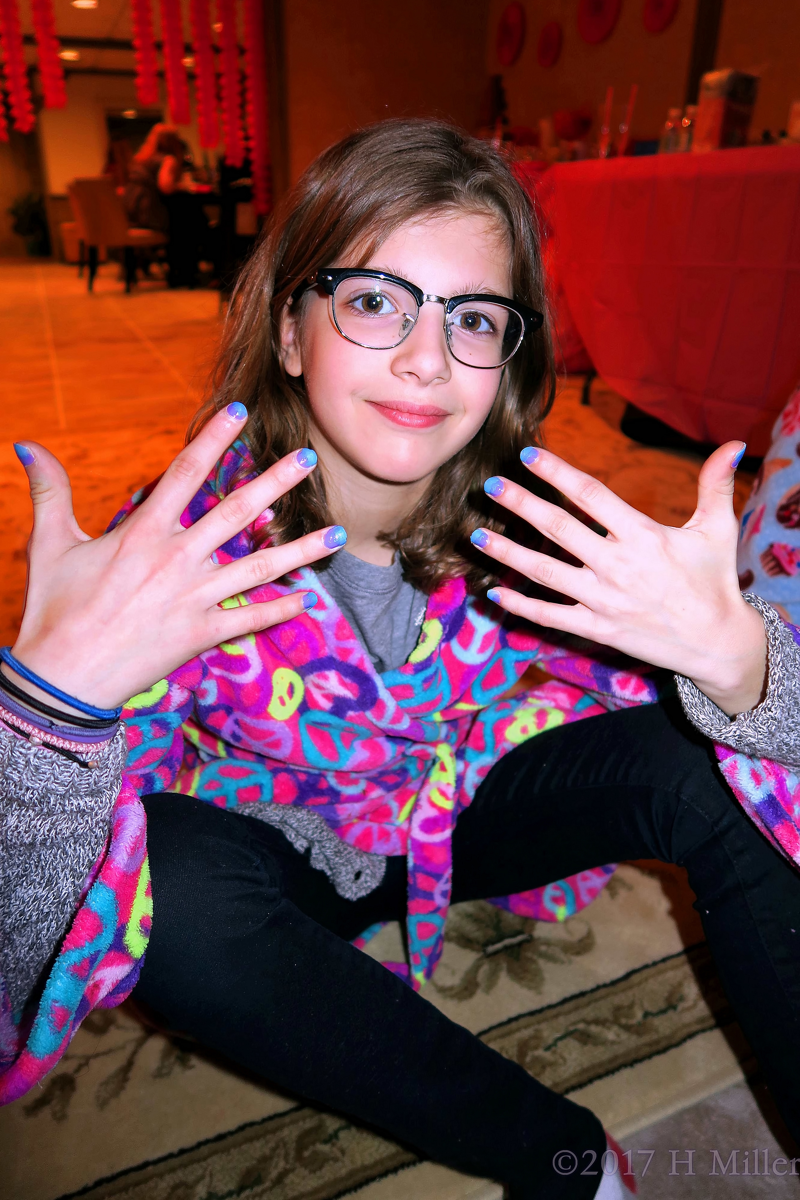 Mini Mani Completed At The Kids Spa. Mini Mani Completed At The Kids Spa.