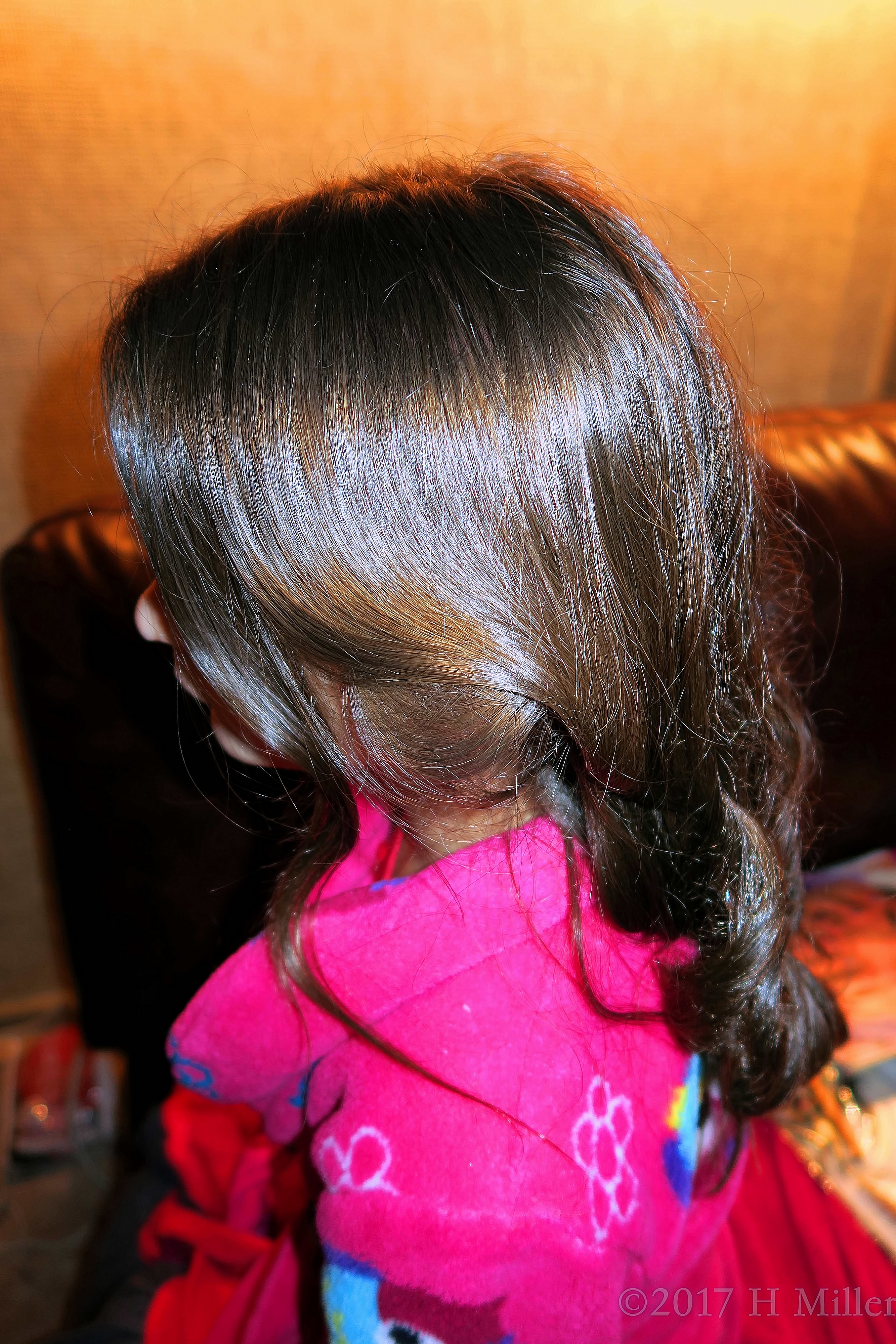 She Likes Her New Curls That She Got At The Spa For Kids! She Likes Her New Curls That She Got At The Spa For Kids!