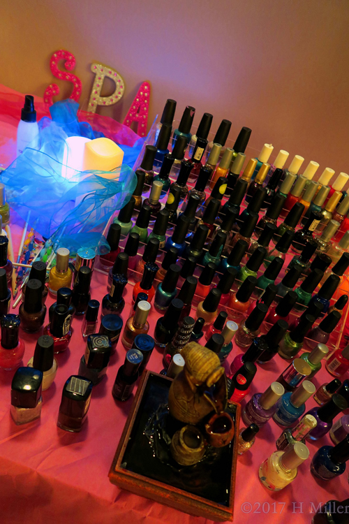 Lots And Lots Of Nail Polish For The Girls Party!