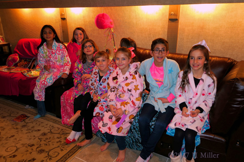 Ready For The Group Picture At The Kids Party. Ready For The Group Picture At The Kids Party.